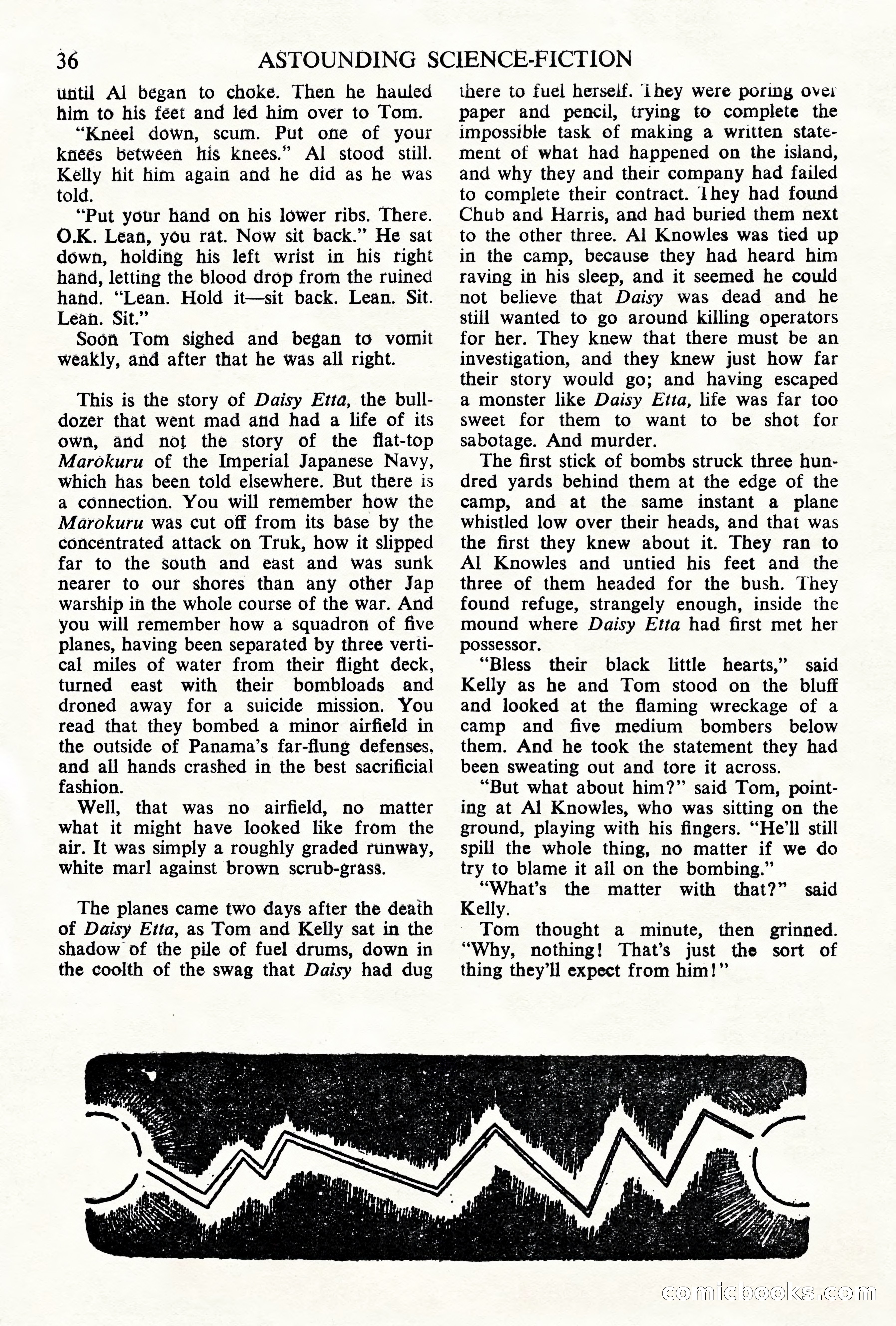Astounding Science Fiction (British Edition) — page 38 of 68