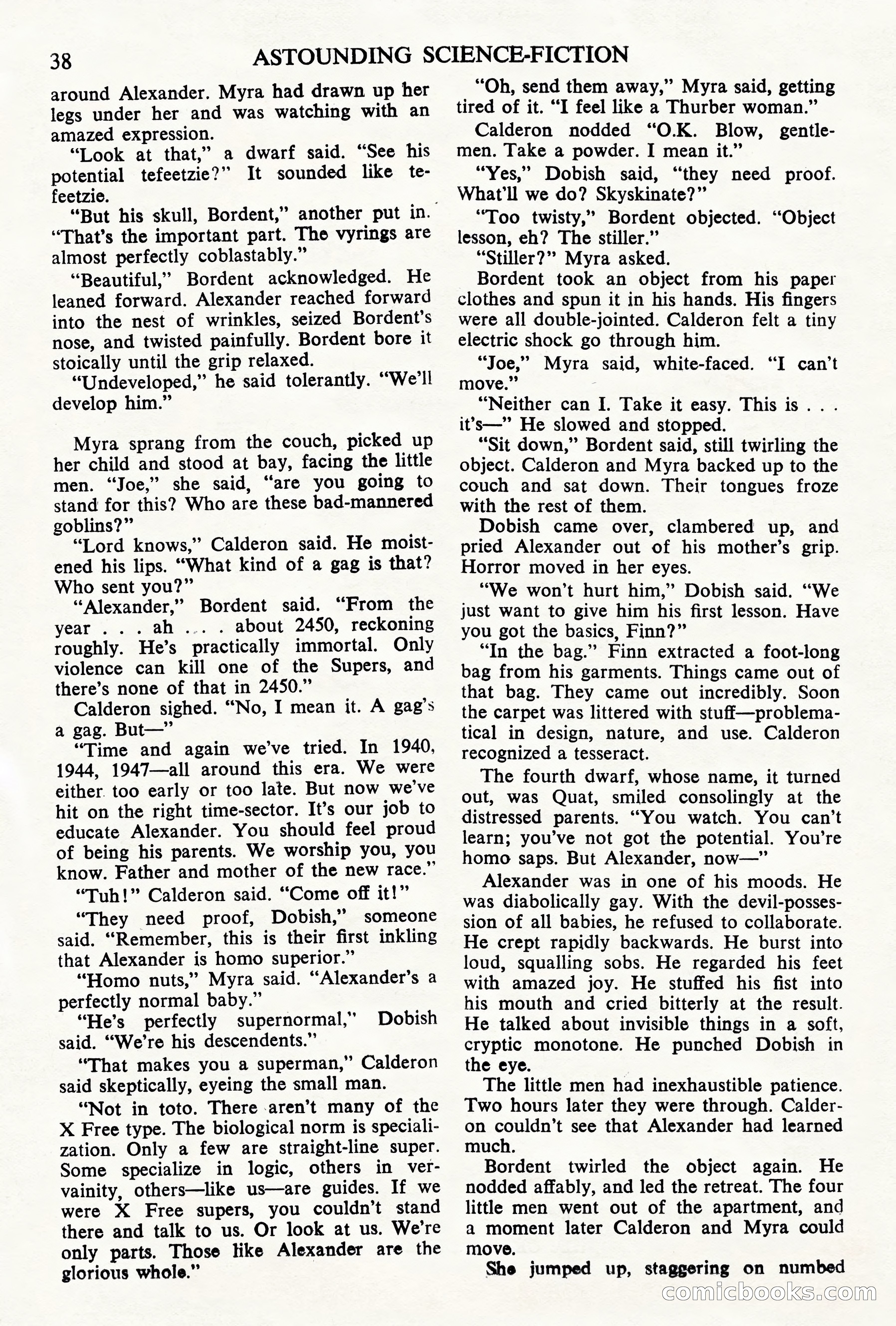 Astounding Science Fiction (British Edition) — page 40 of 68