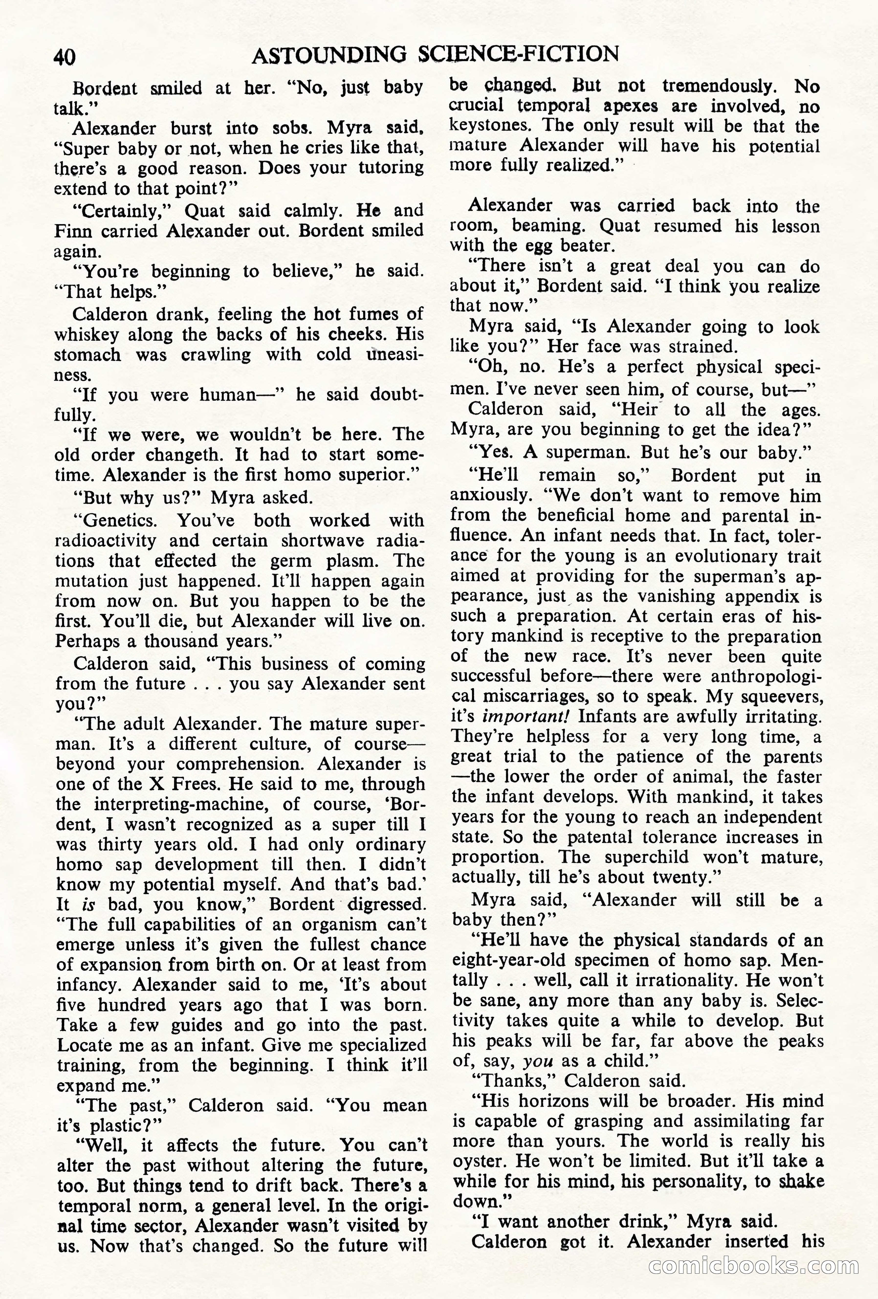 Astounding Science Fiction (British Edition) — page 42 of 68