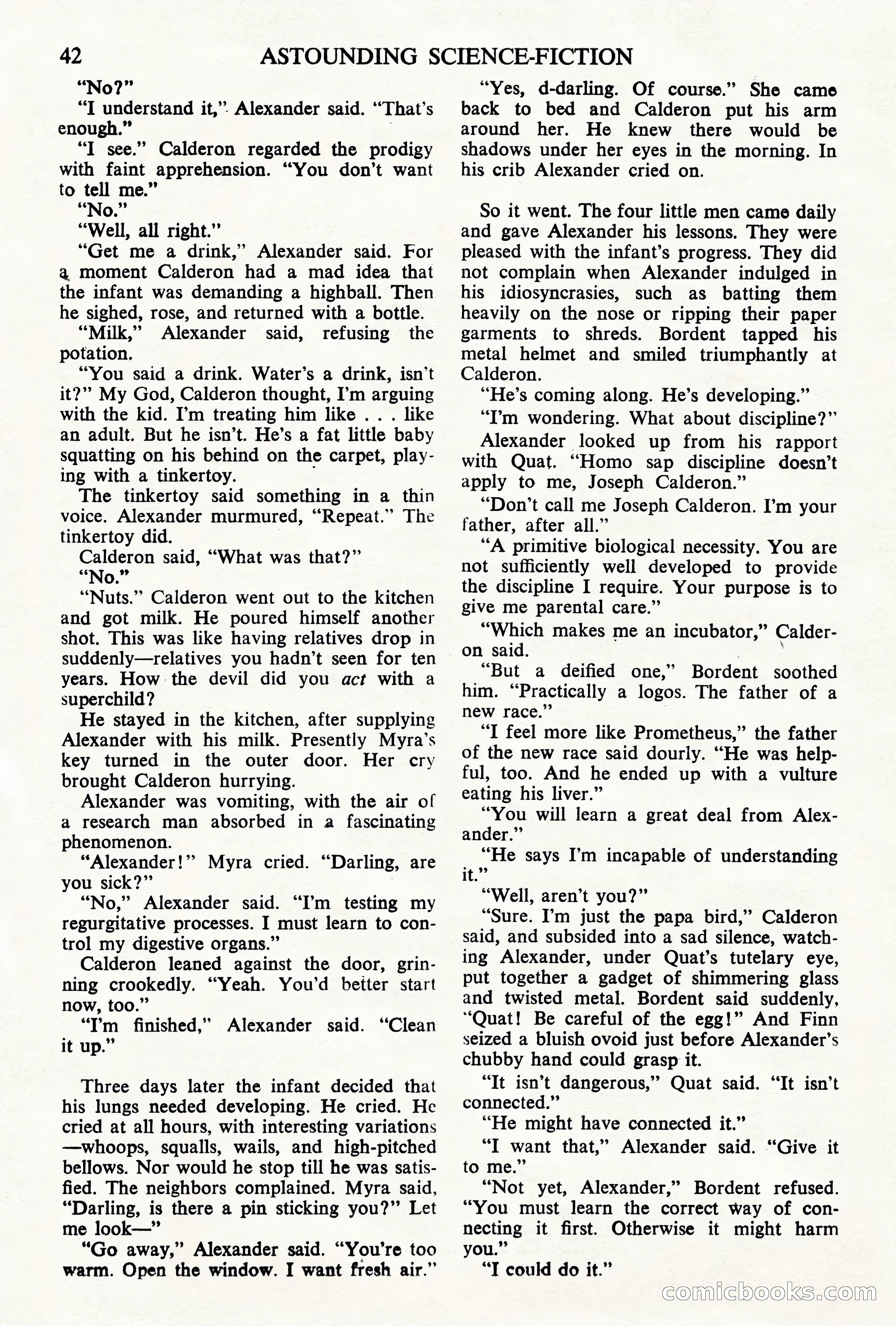 Astounding Science Fiction (British Edition) — page 44 of 68