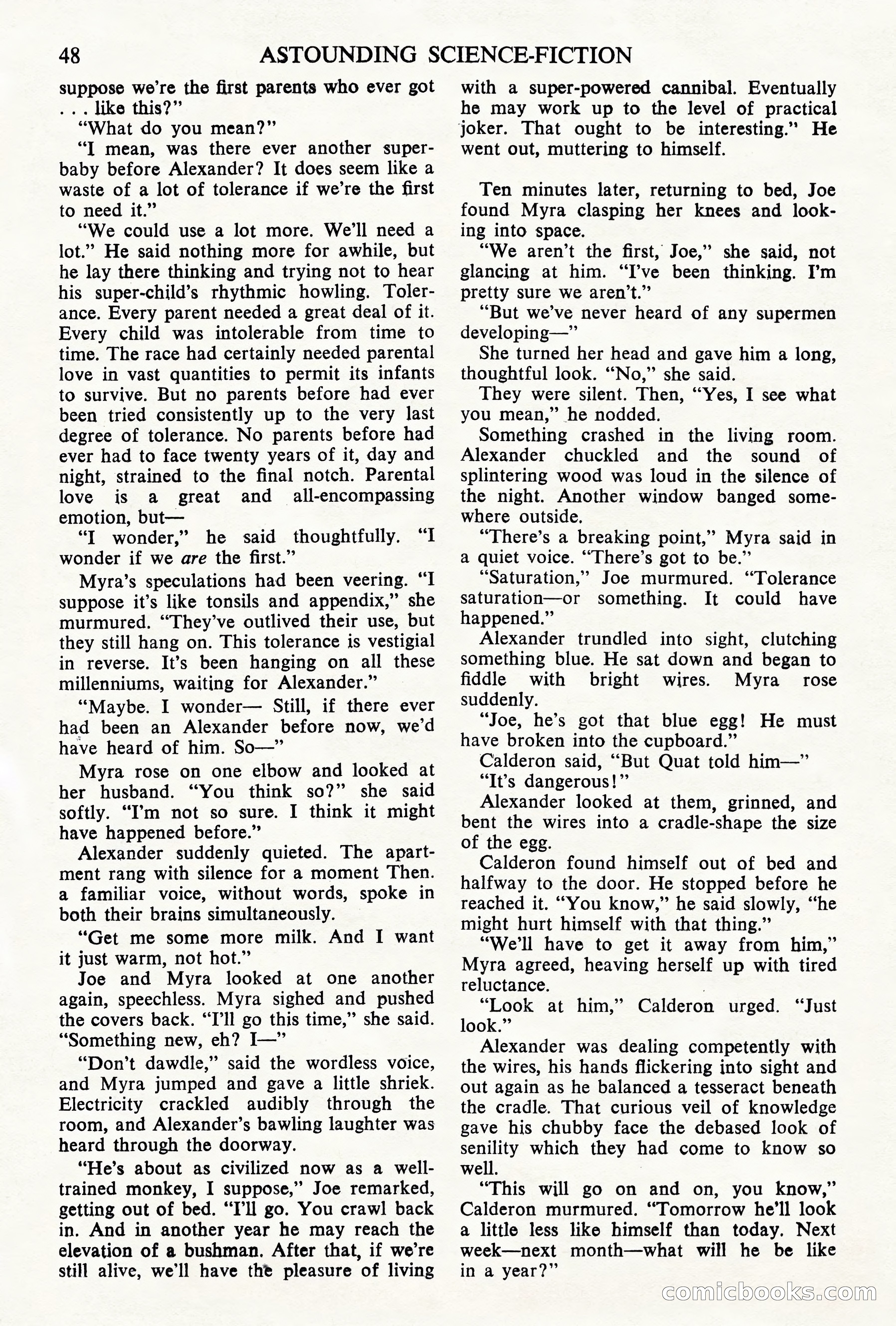 Astounding Science Fiction (British Edition) — page 50 of 68
