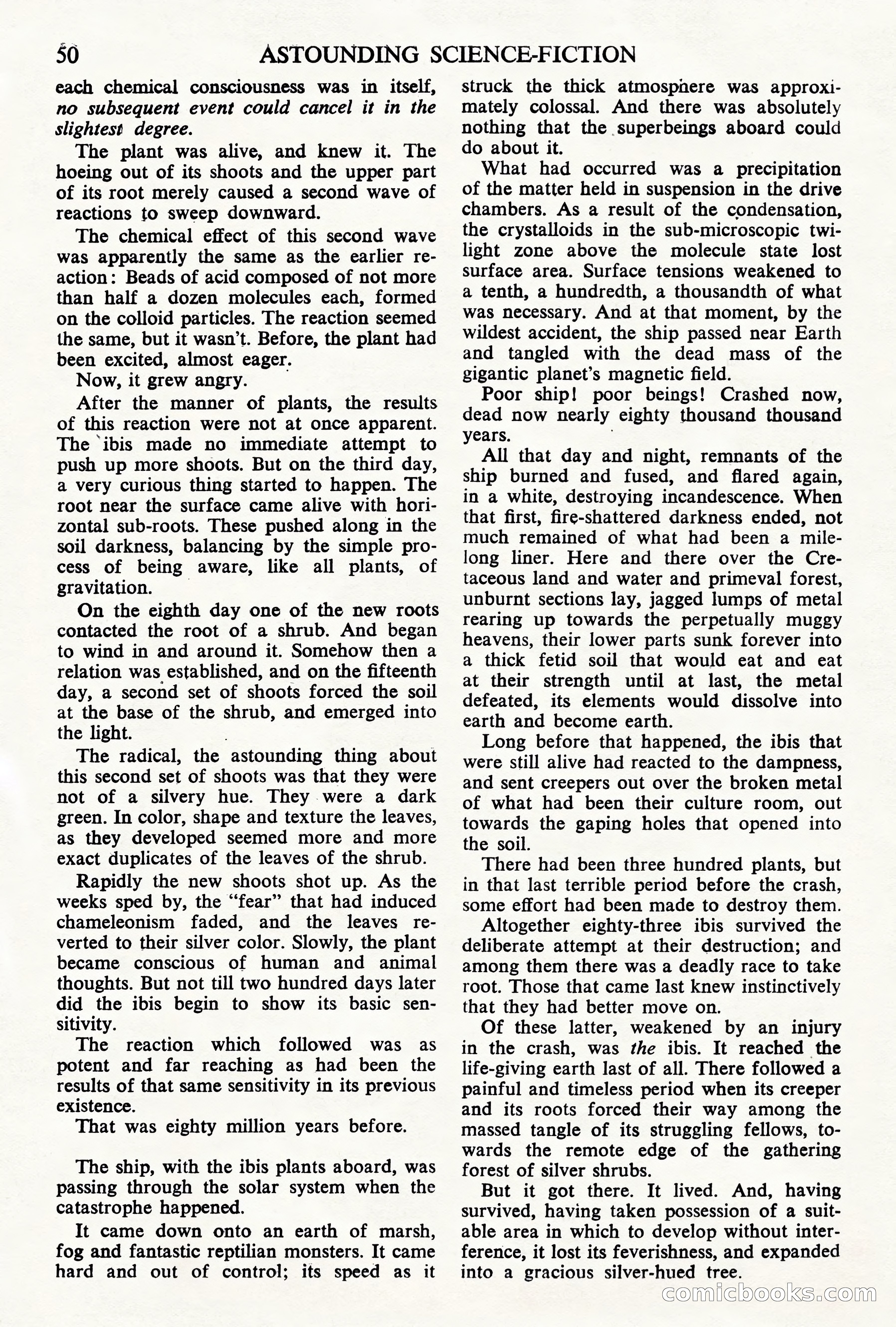 Astounding Science Fiction (British Edition) — page 52 of 68