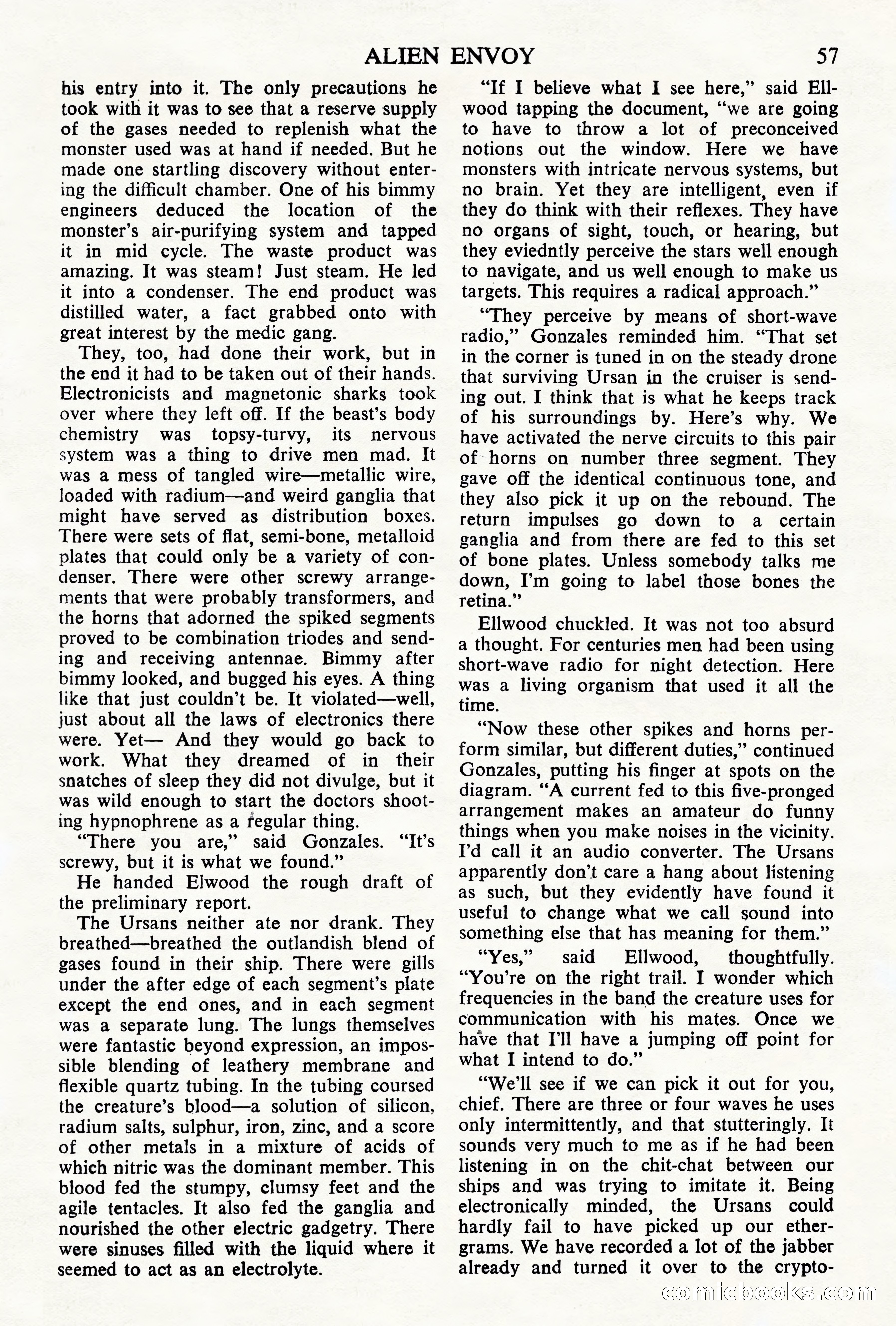 Astounding Science Fiction (British Edition) — page 59 of 68