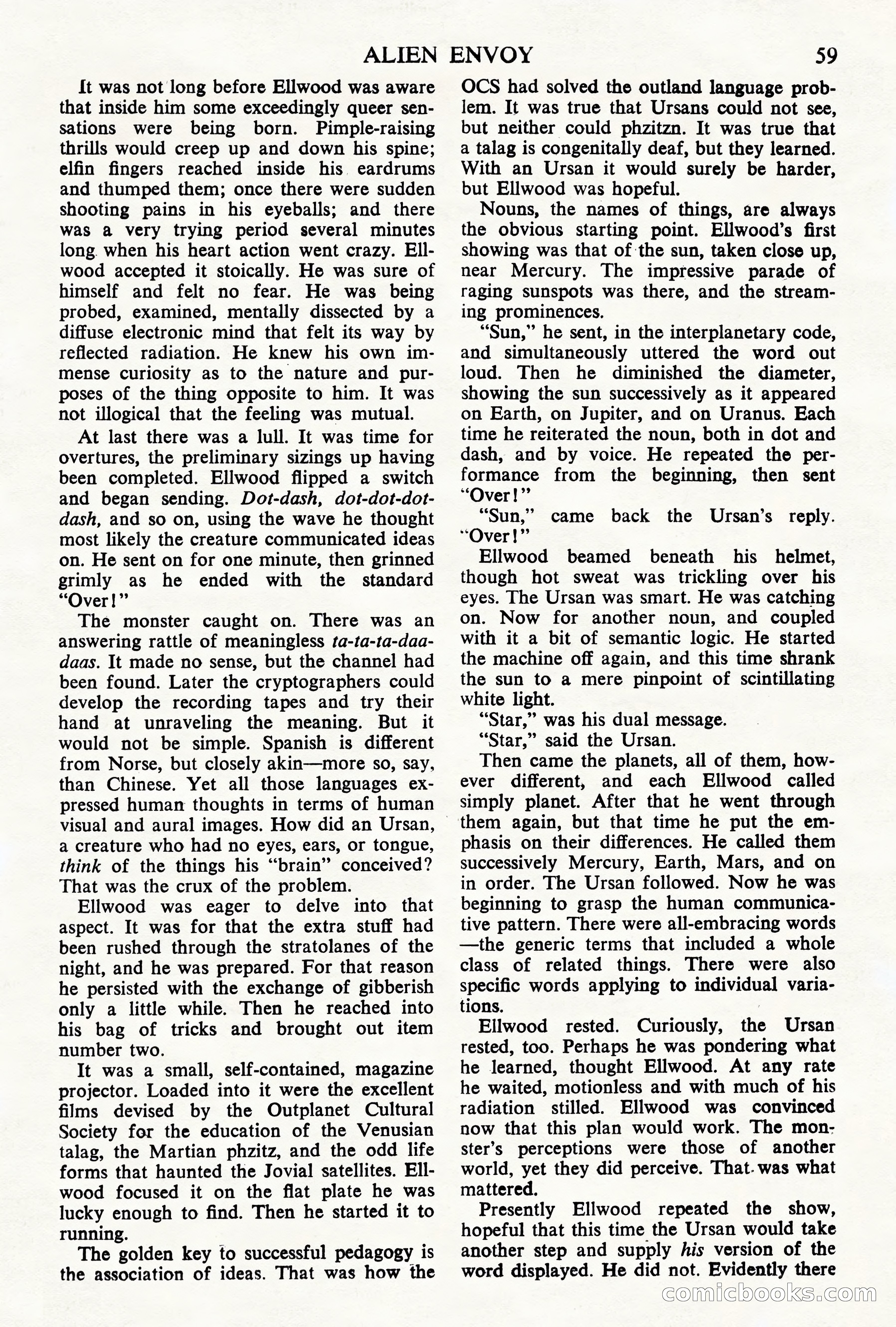 Astounding Science Fiction (British Edition) — page 61 of 68