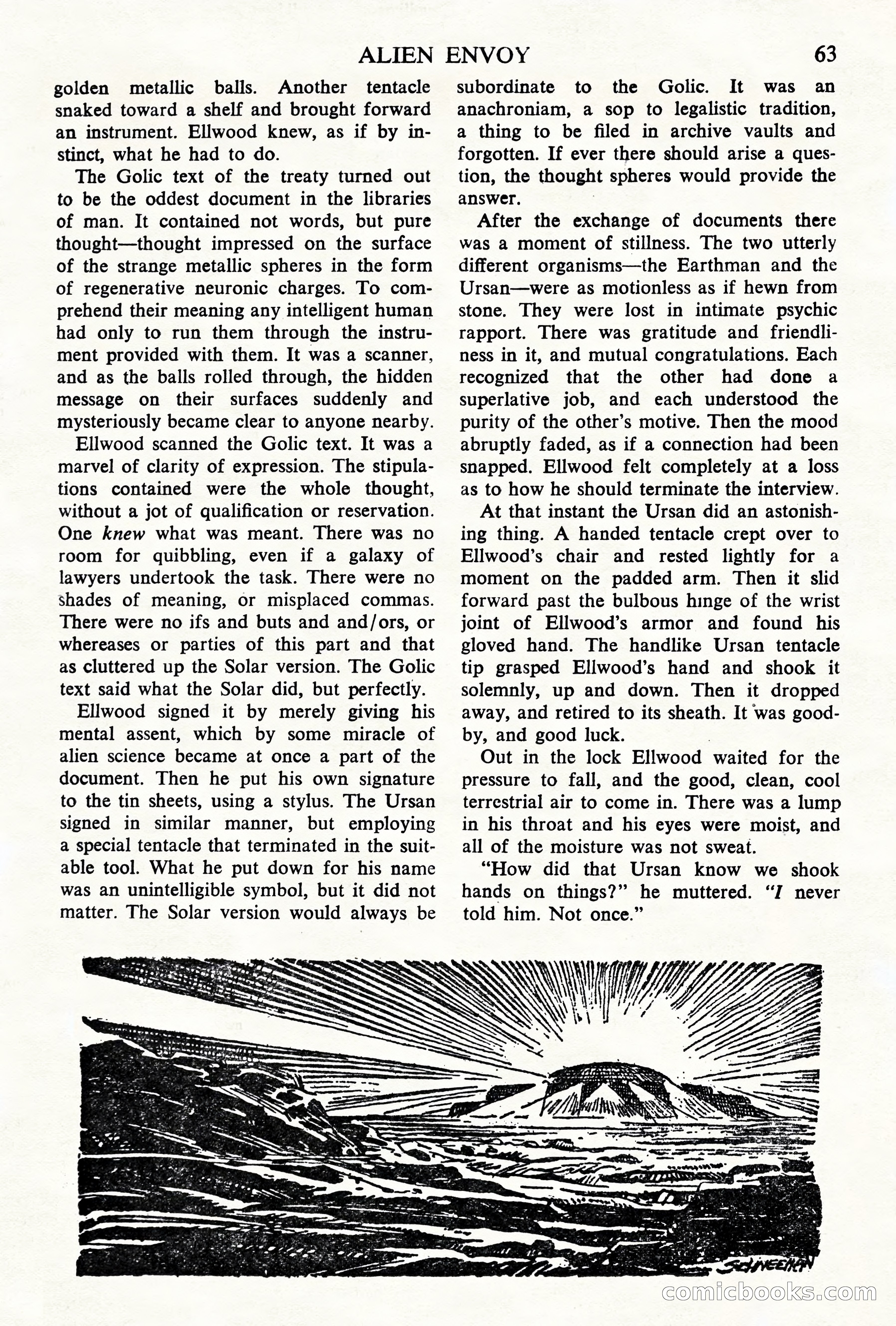 Astounding Science Fiction (British Edition) — page 65 of 68