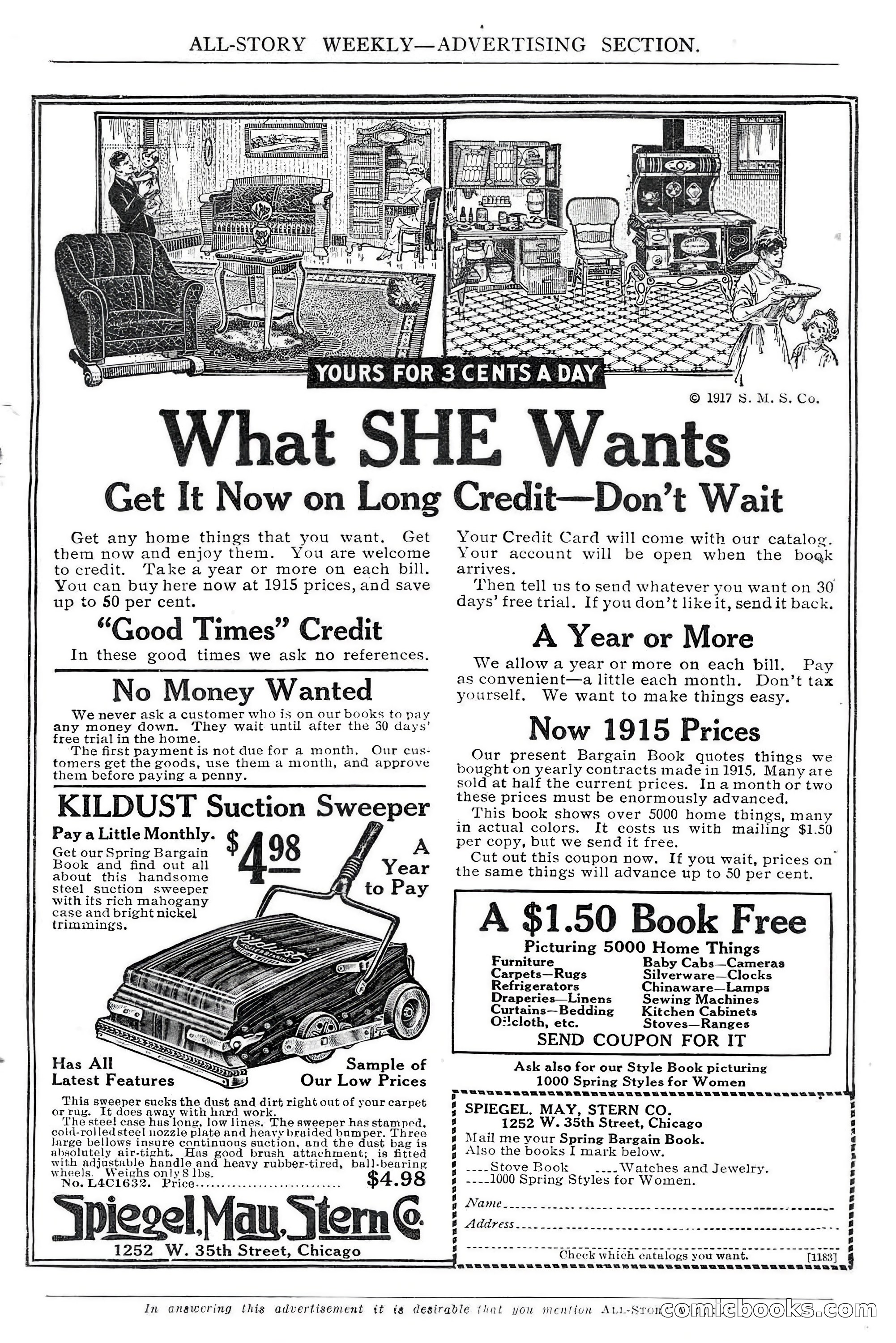 All-Story Weekly, Feb. 3, 1917 — page 3 of 194