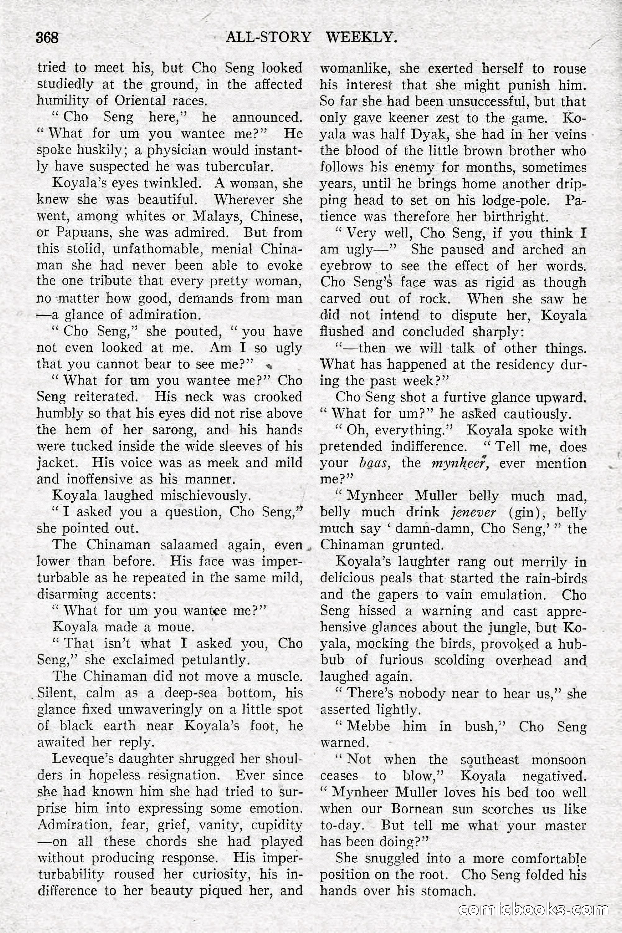 All-Story Weekly, Feb. 3, 1917 — page 26 of 194