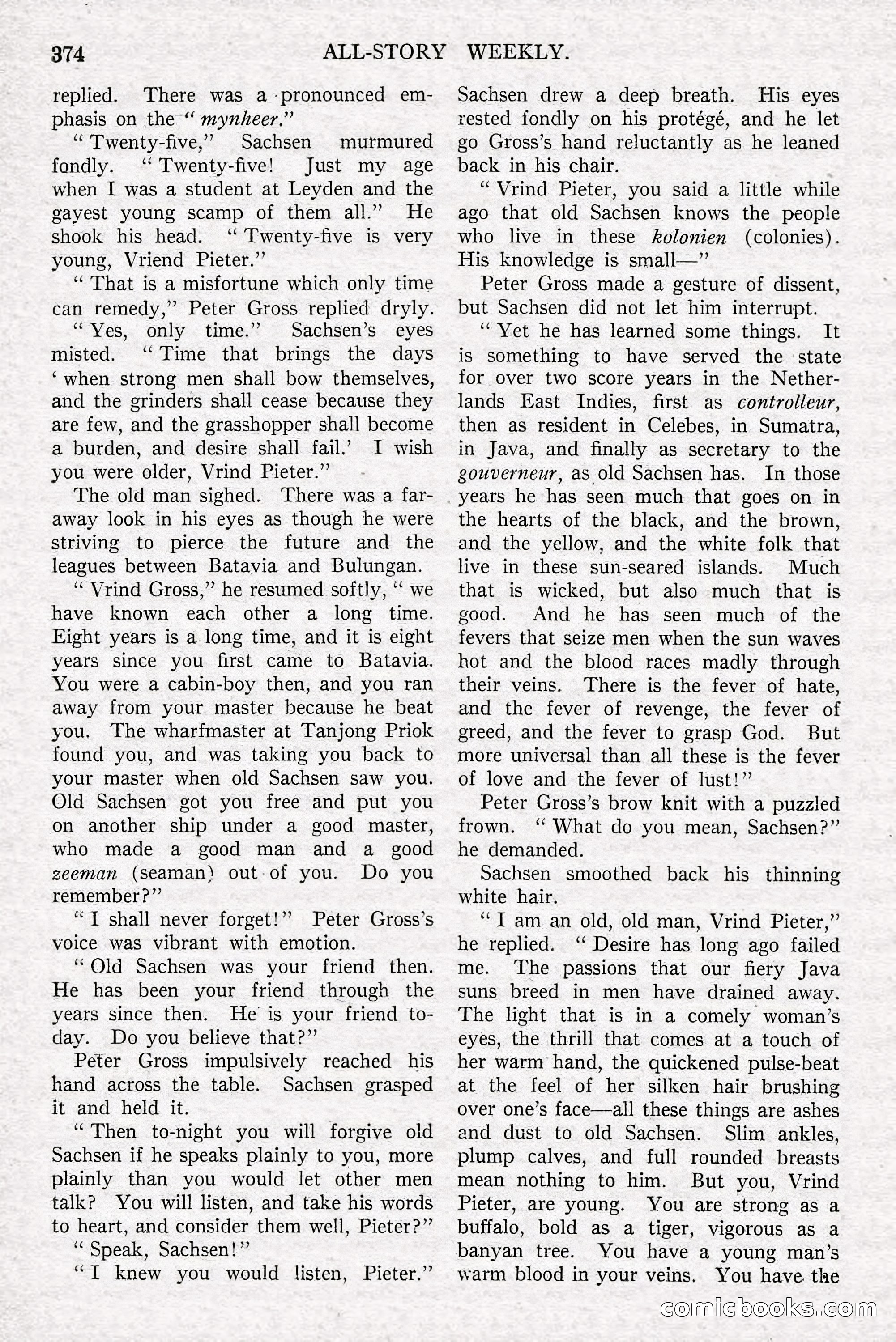 All-Story Weekly, Feb. 3, 1917 — page 32 of 194
