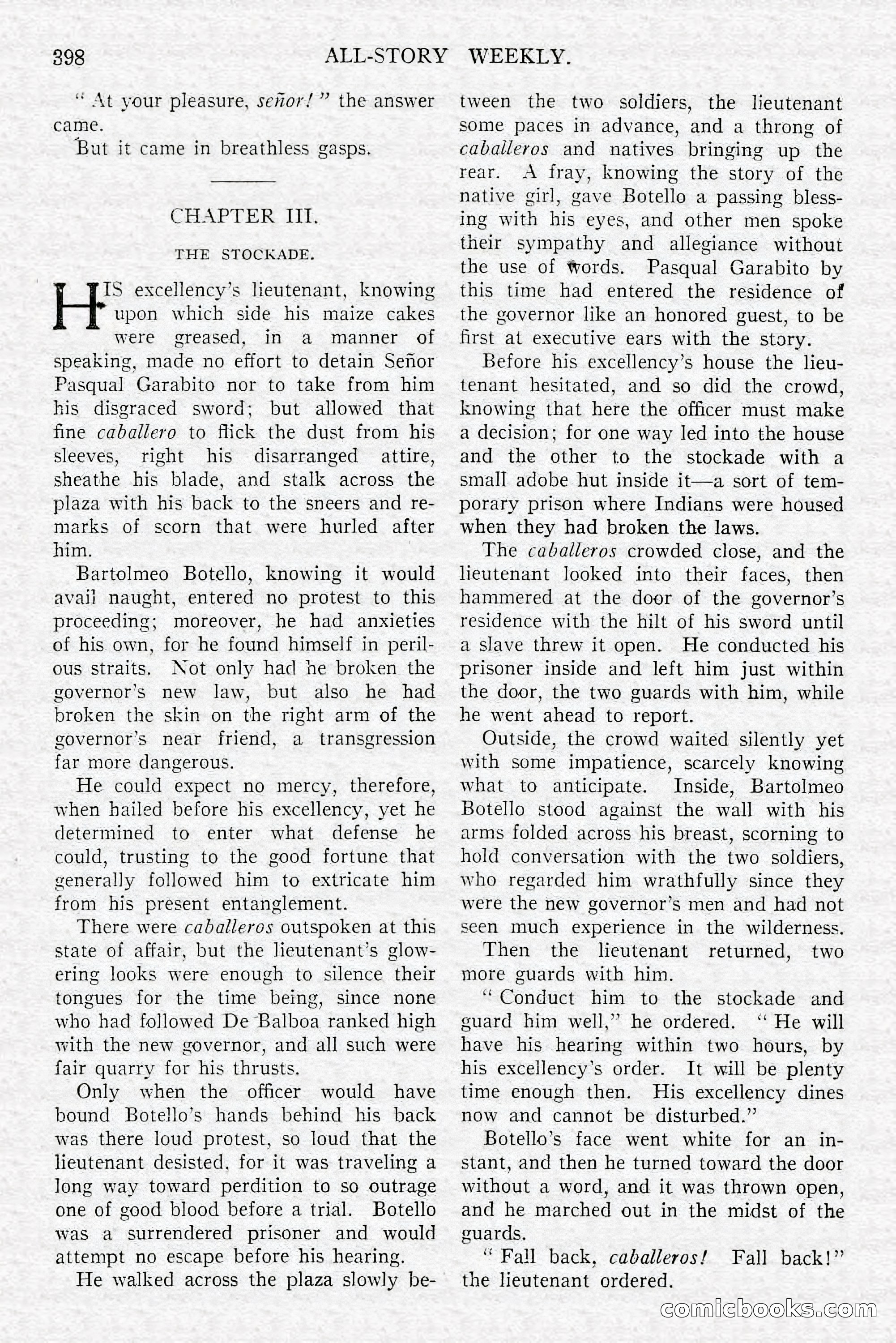 All-Story Weekly, Feb. 3, 1917 — page 56 of 194