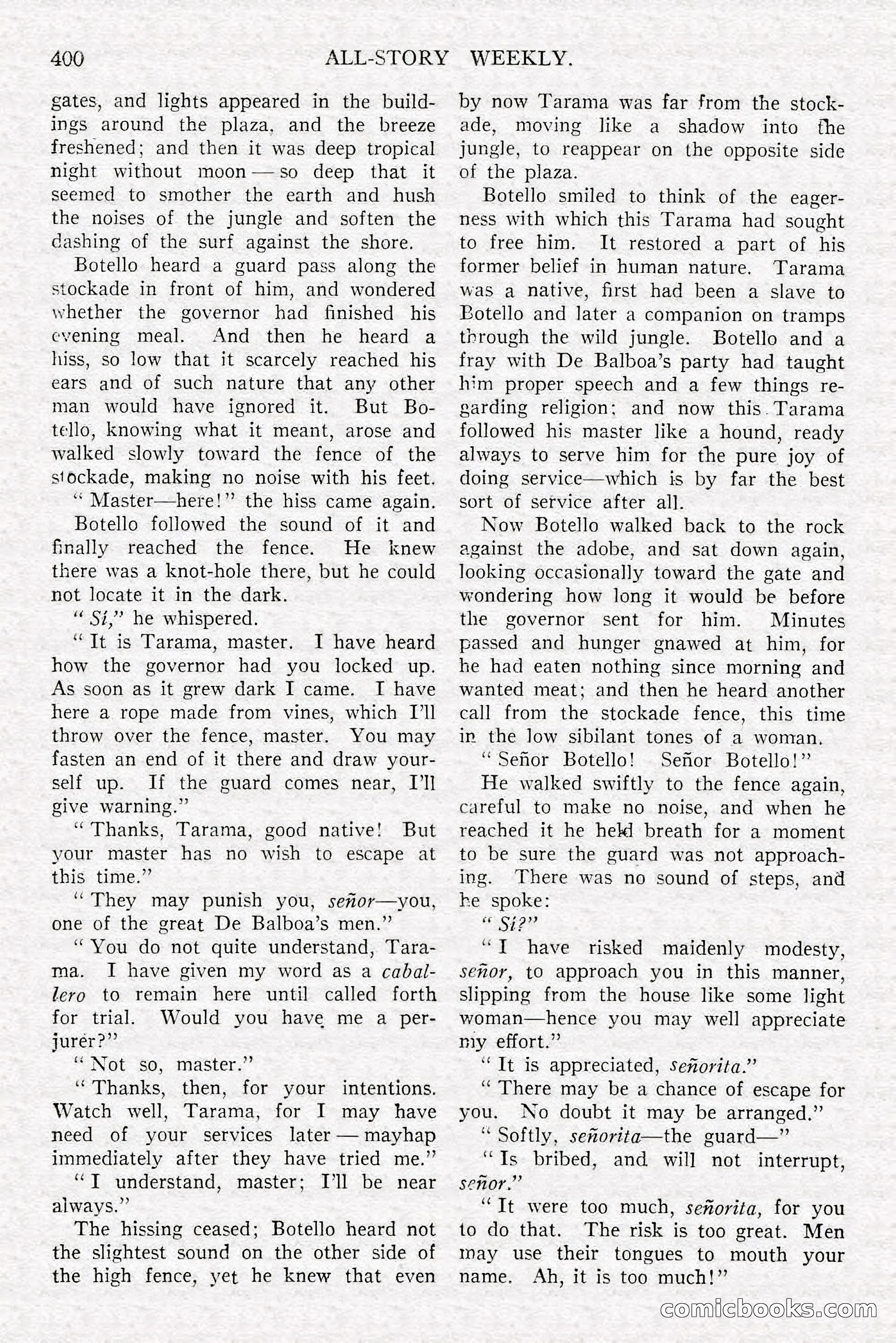 All-Story Weekly, Feb. 3, 1917 — page 58 of 194