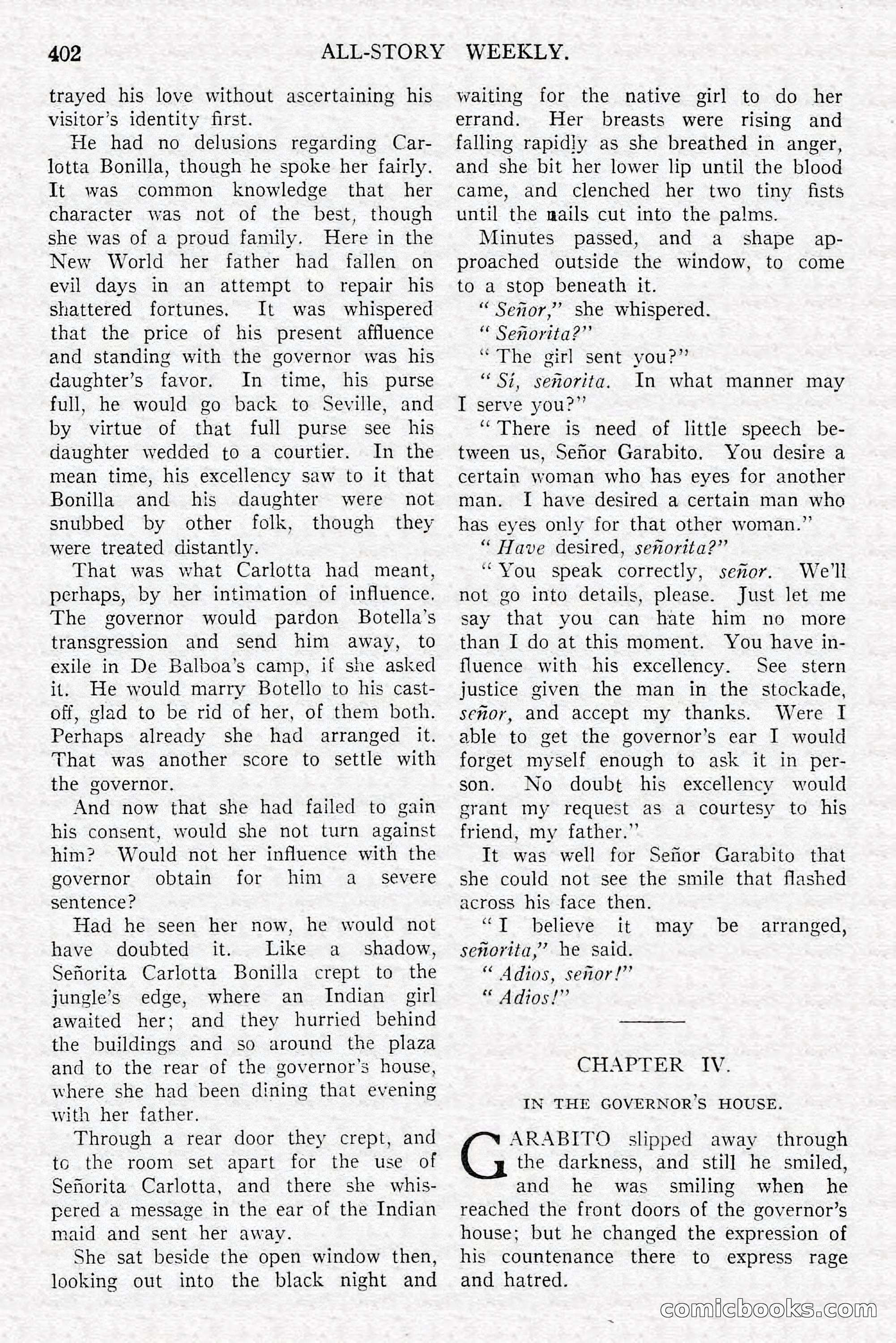 All-Story Weekly, Feb. 3, 1917 — page 60 of 194