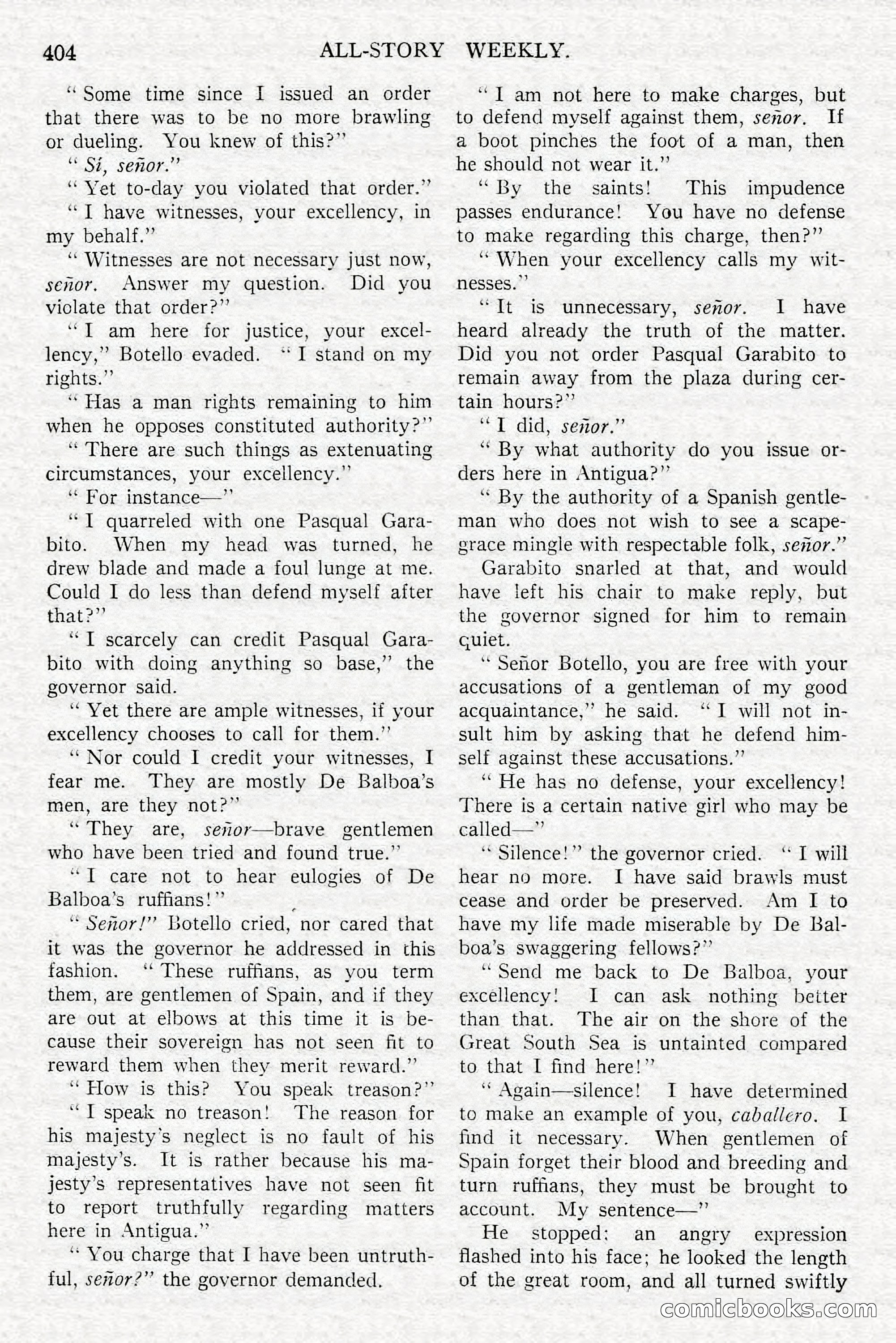 All-Story Weekly, Feb. 3, 1917 — page 62 of 194