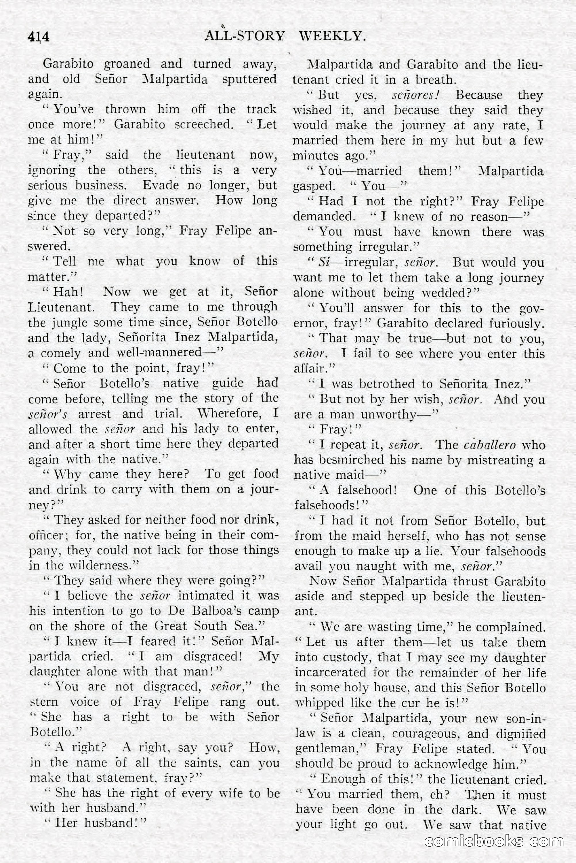 All-Story Weekly, Feb. 3, 1917 — page 72 of 194