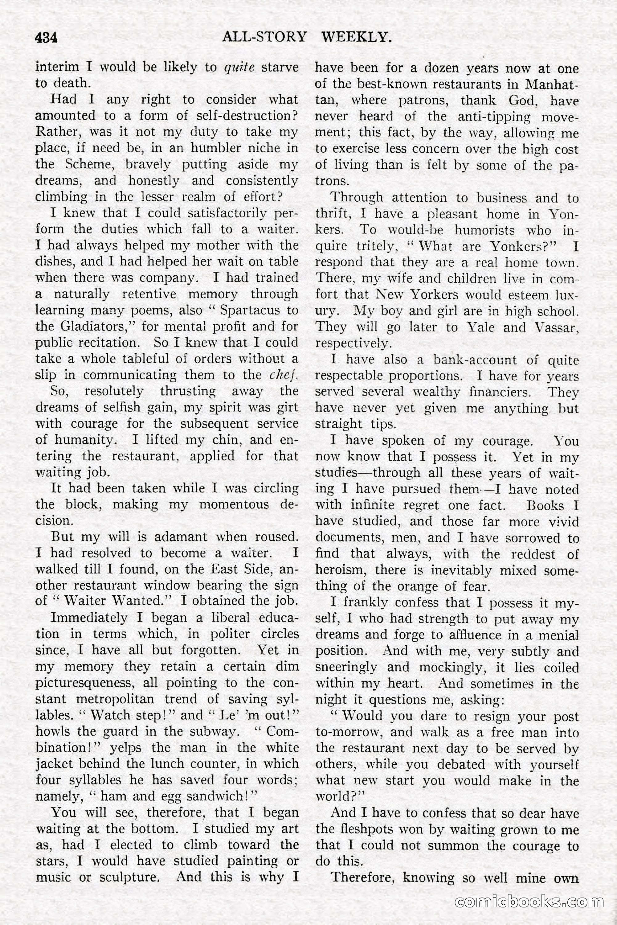 All-Story Weekly, Feb. 3, 1917 — page 92 of 194