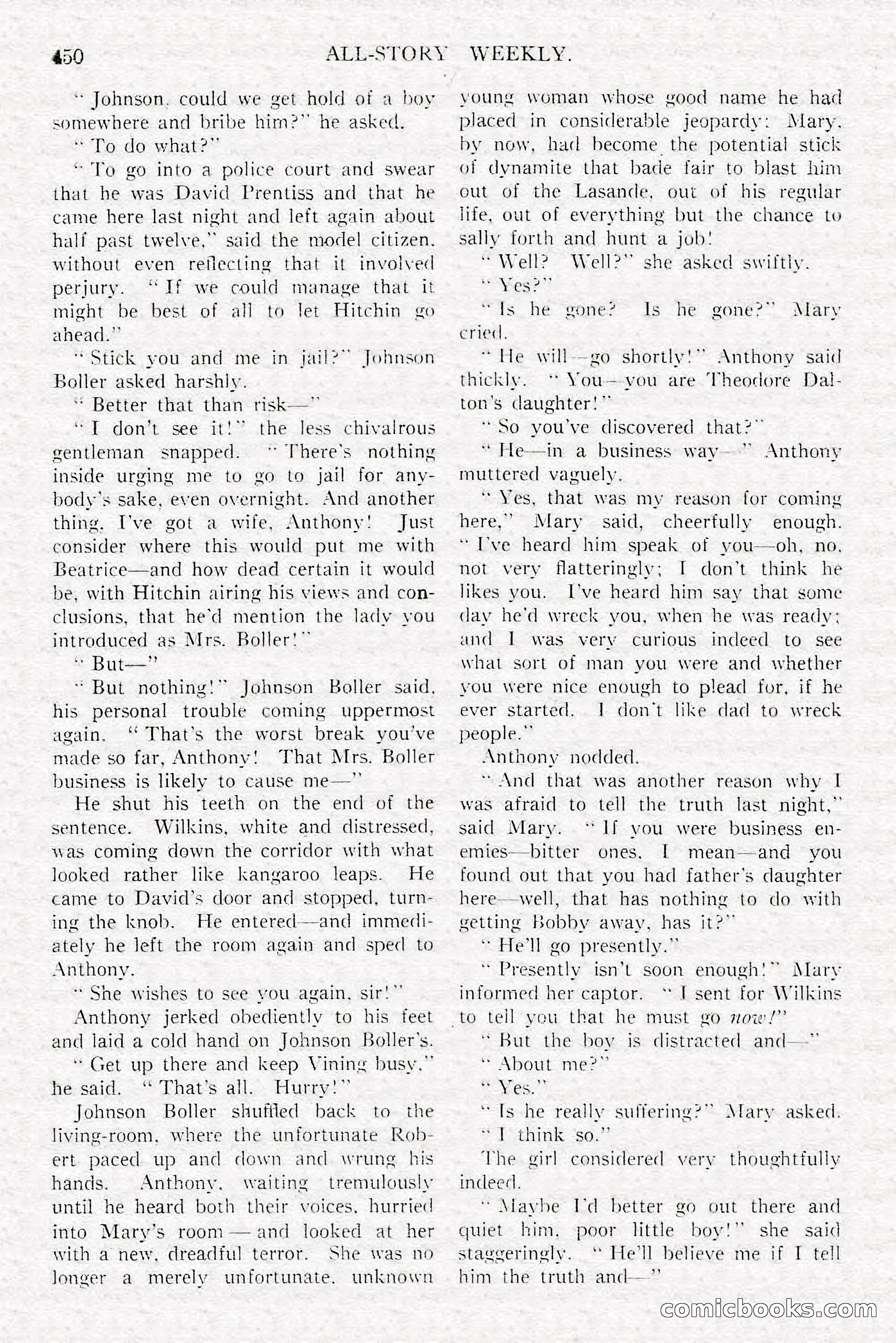 All-Story Weekly, Feb. 3, 1917 — page 108 of 194