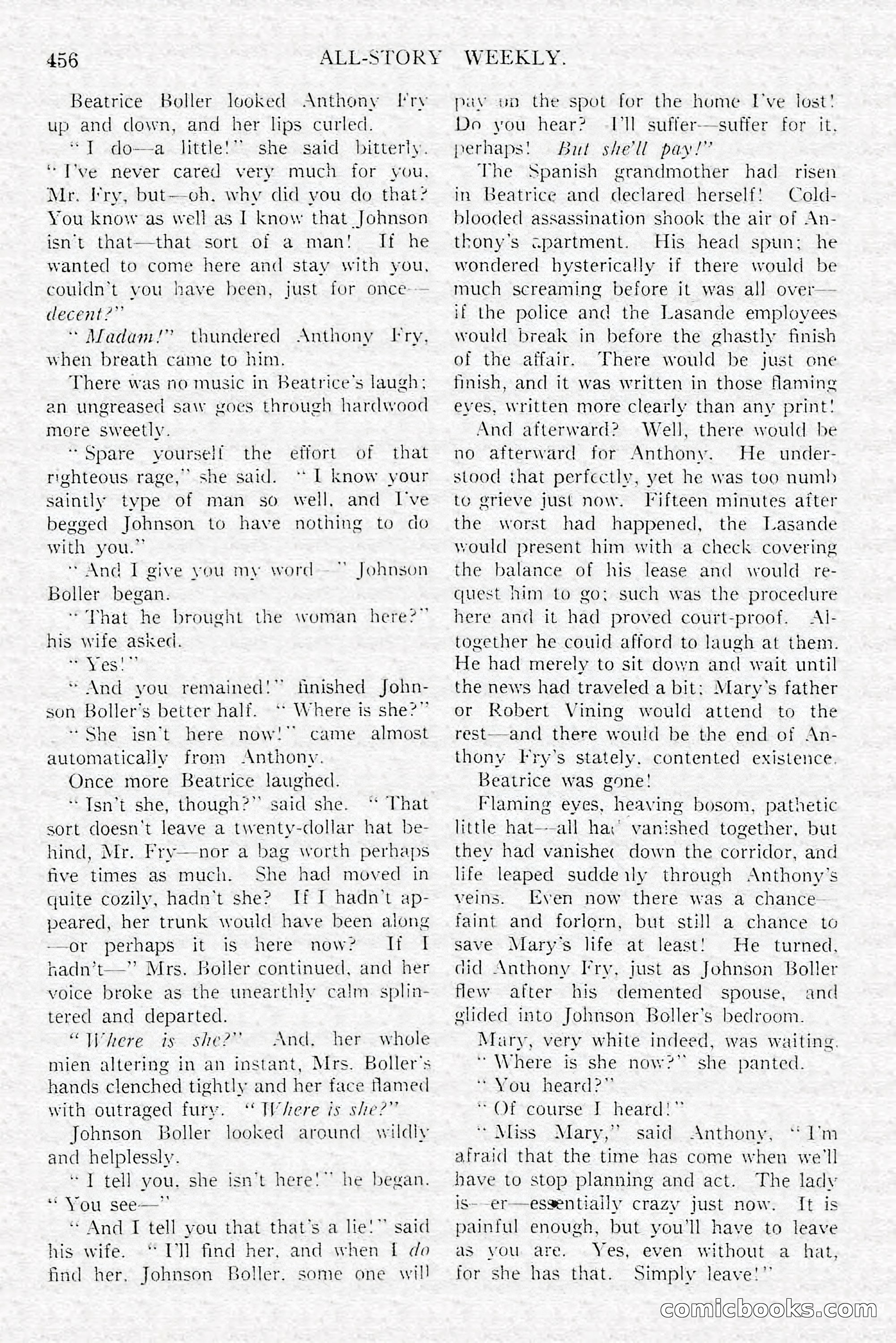 All-Story Weekly, Feb. 3, 1917 — page 114 of 194