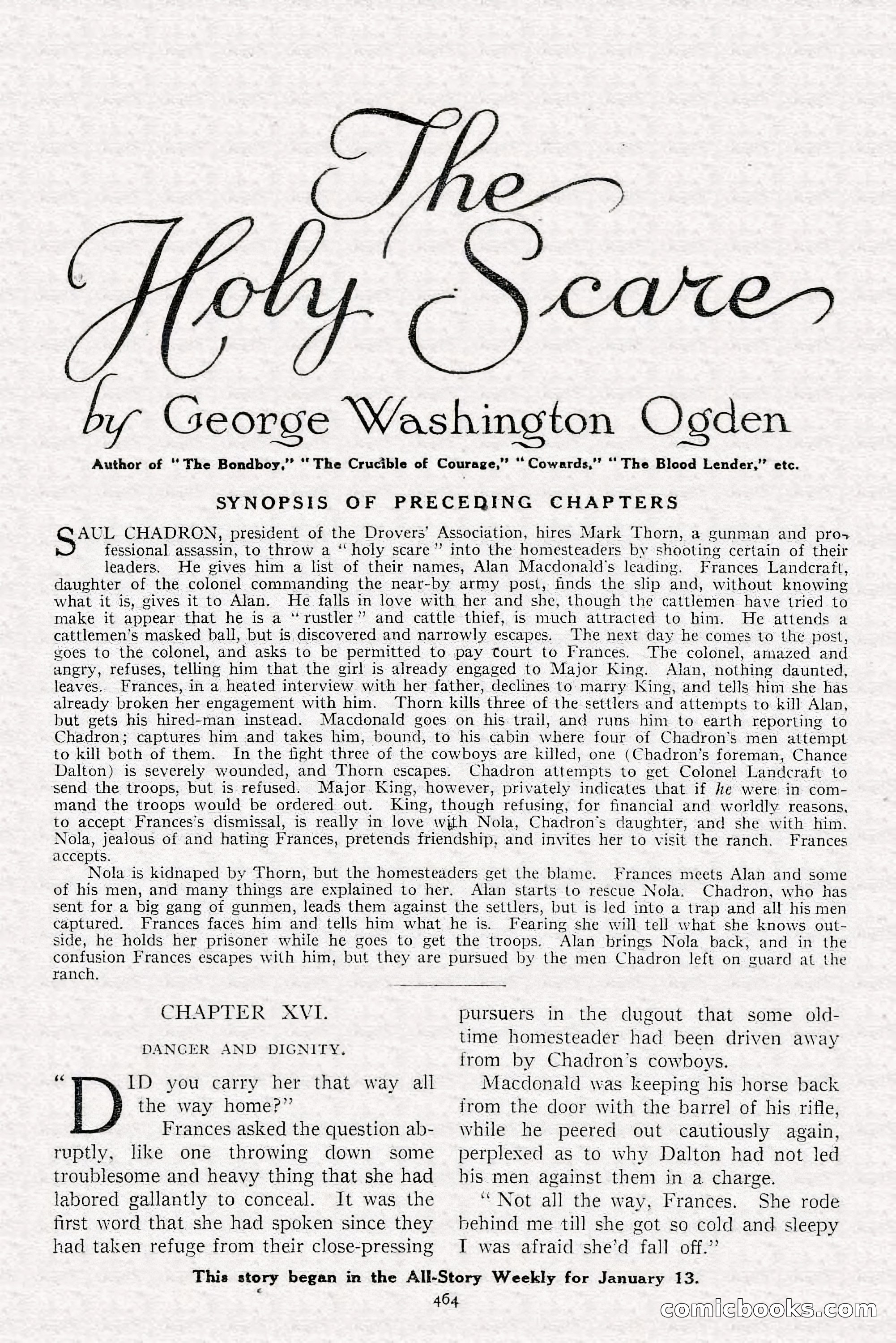 All-Story Weekly, Feb. 3, 1917 — page 122 of 194