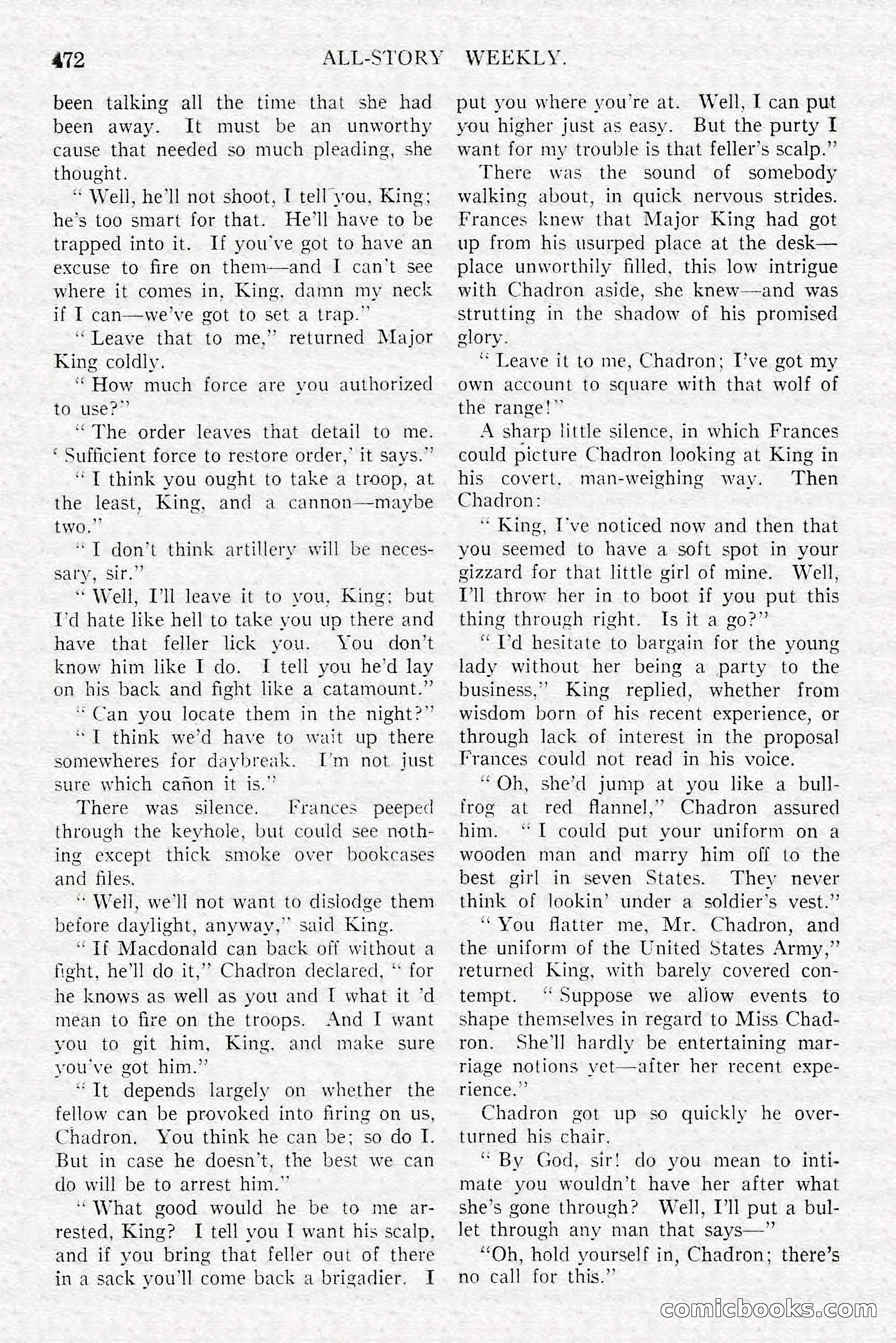 All-Story Weekly, Feb. 3, 1917 — page 130 of 194