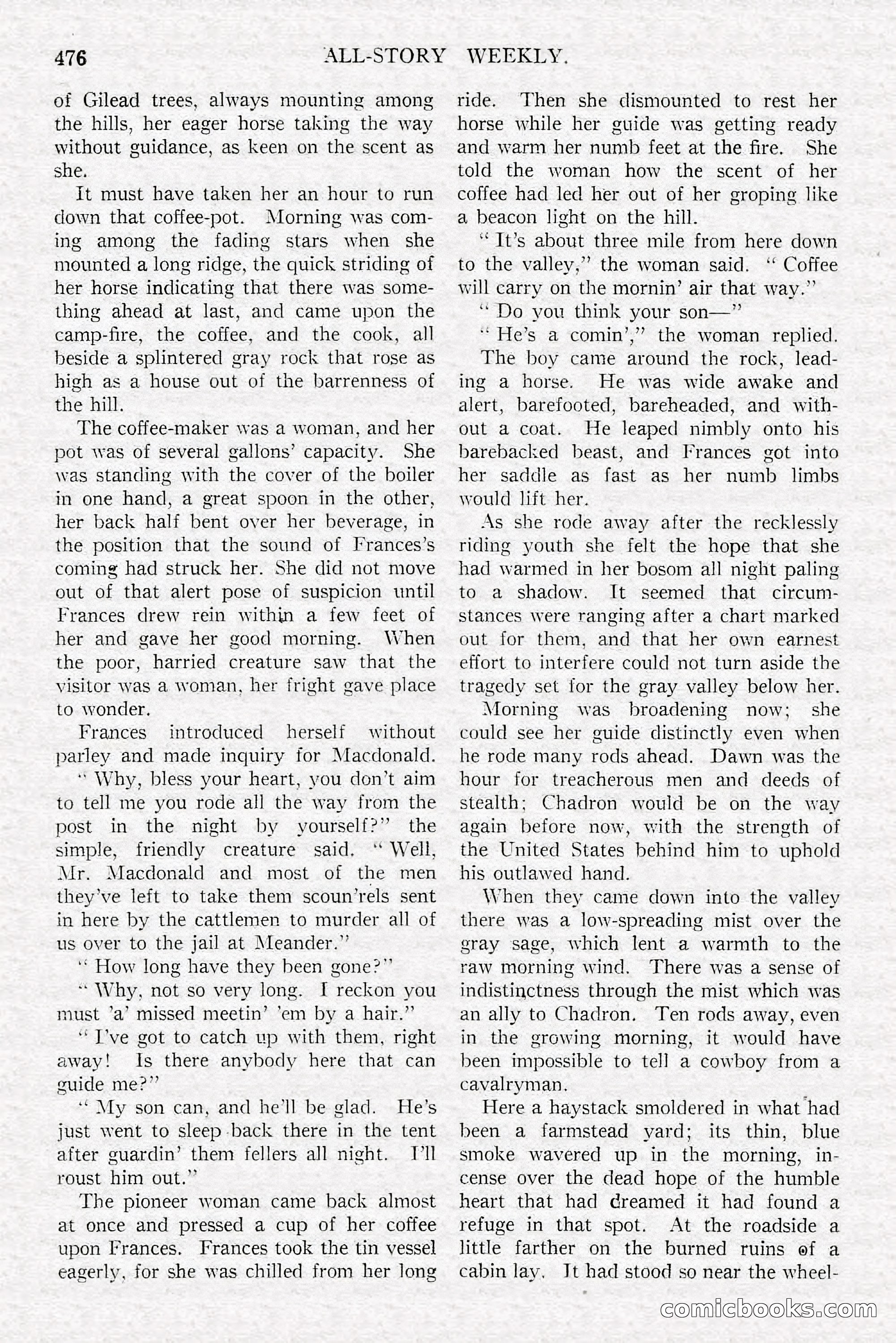 All-Story Weekly, Feb. 3, 1917 — page 134 of 194