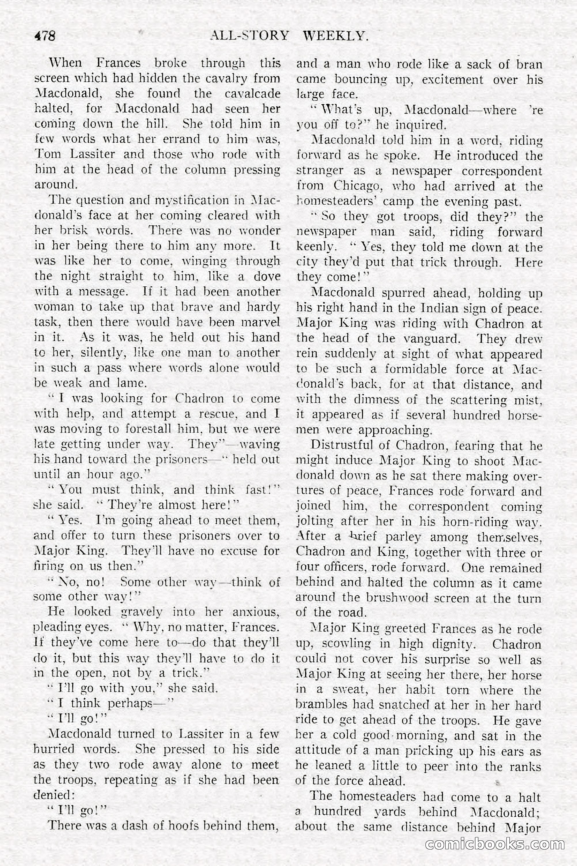 All-Story Weekly, Feb. 3, 1917 — page 136 of 194