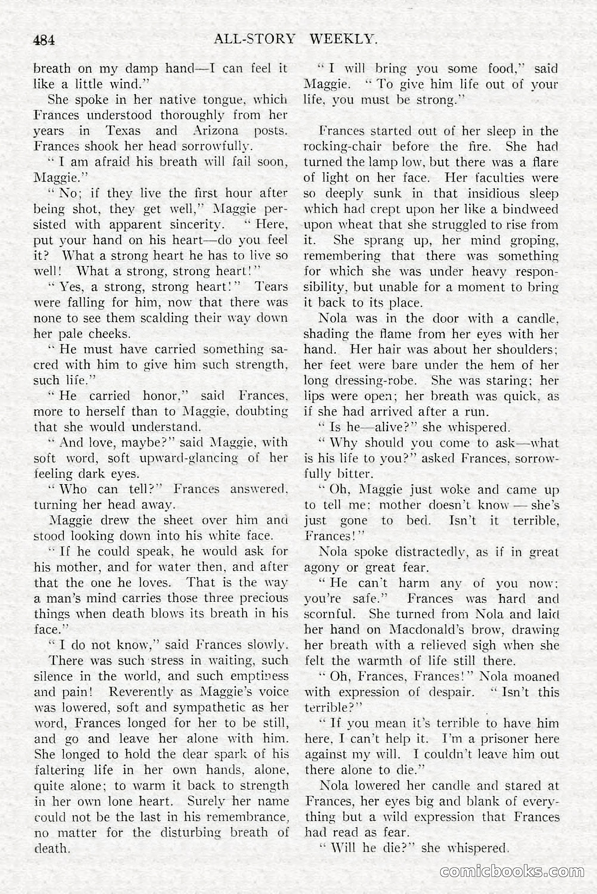 All-Story Weekly, Feb. 3, 1917 — page 142 of 194