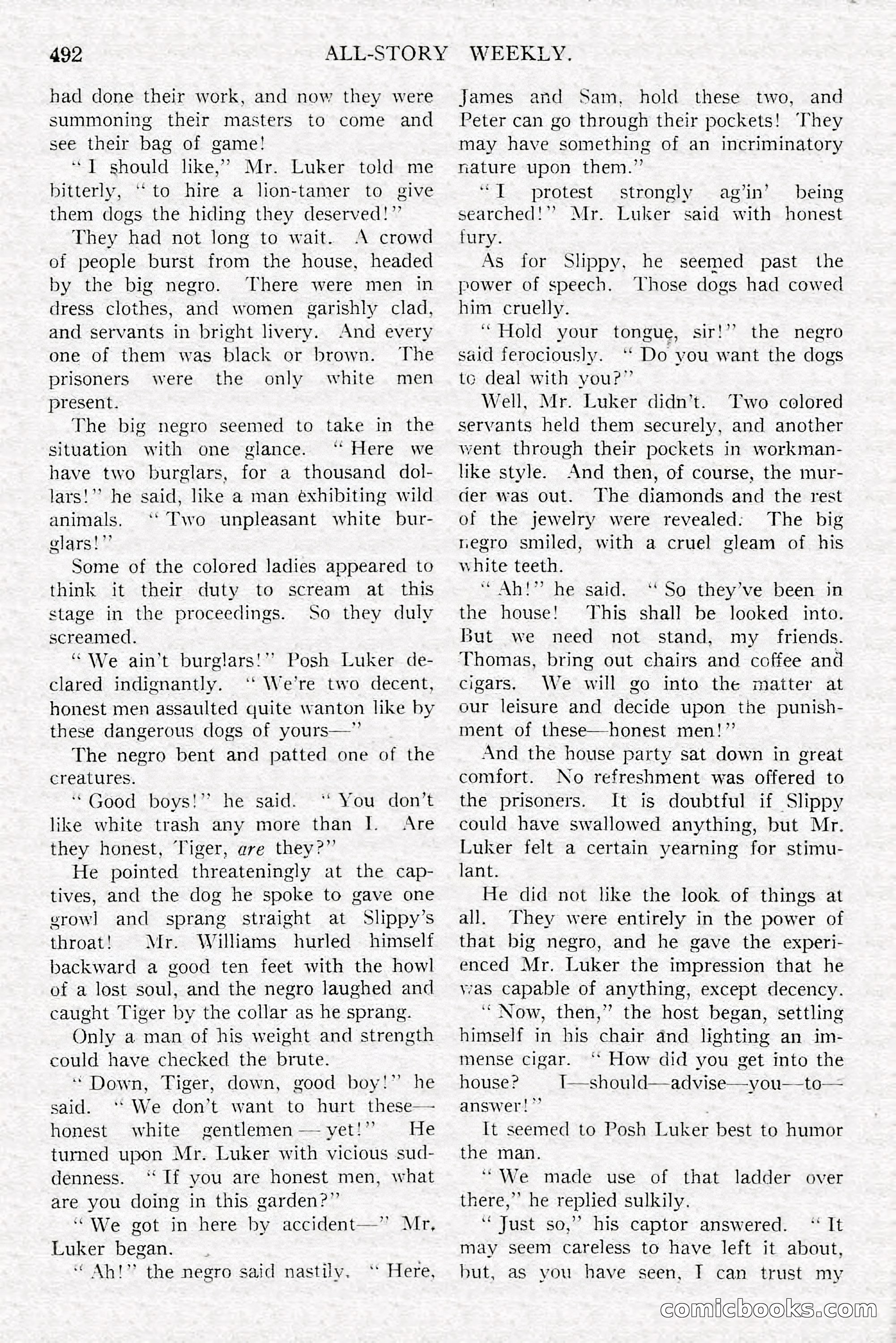 All-Story Weekly, Feb. 3, 1917 — page 150 of 194
