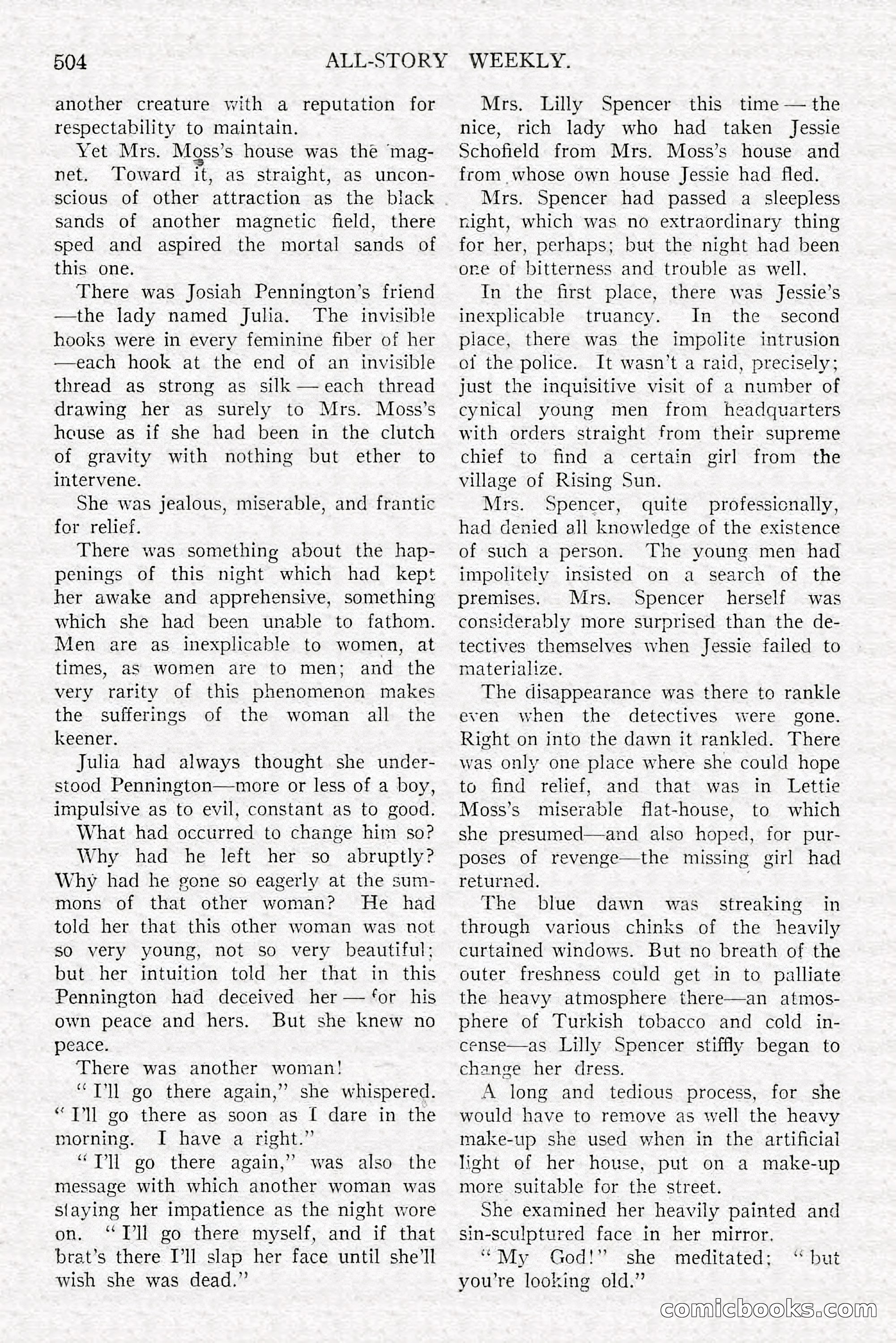All-Story Weekly, Feb. 3, 1917 — page 162 of 194
