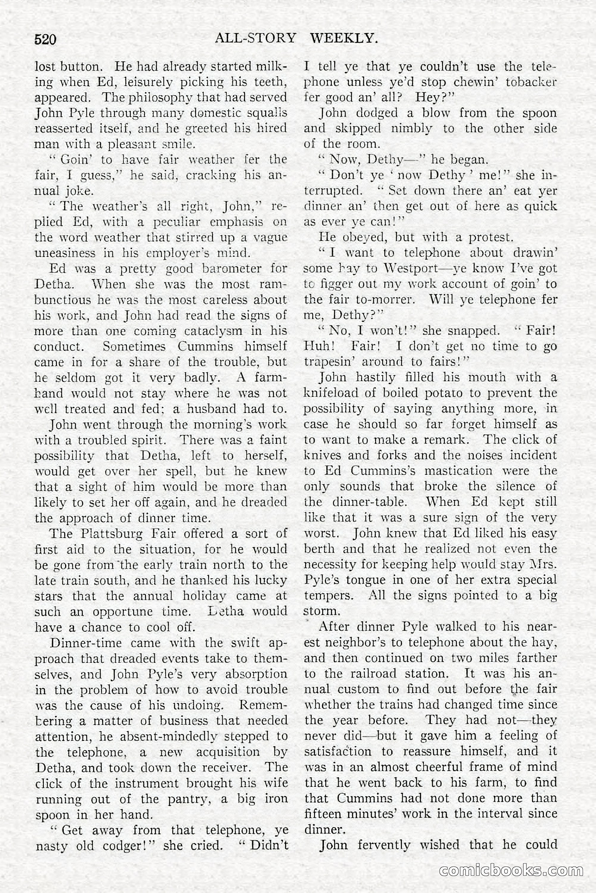 All-Story Weekly, Feb. 3, 1917 — page 178 of 194