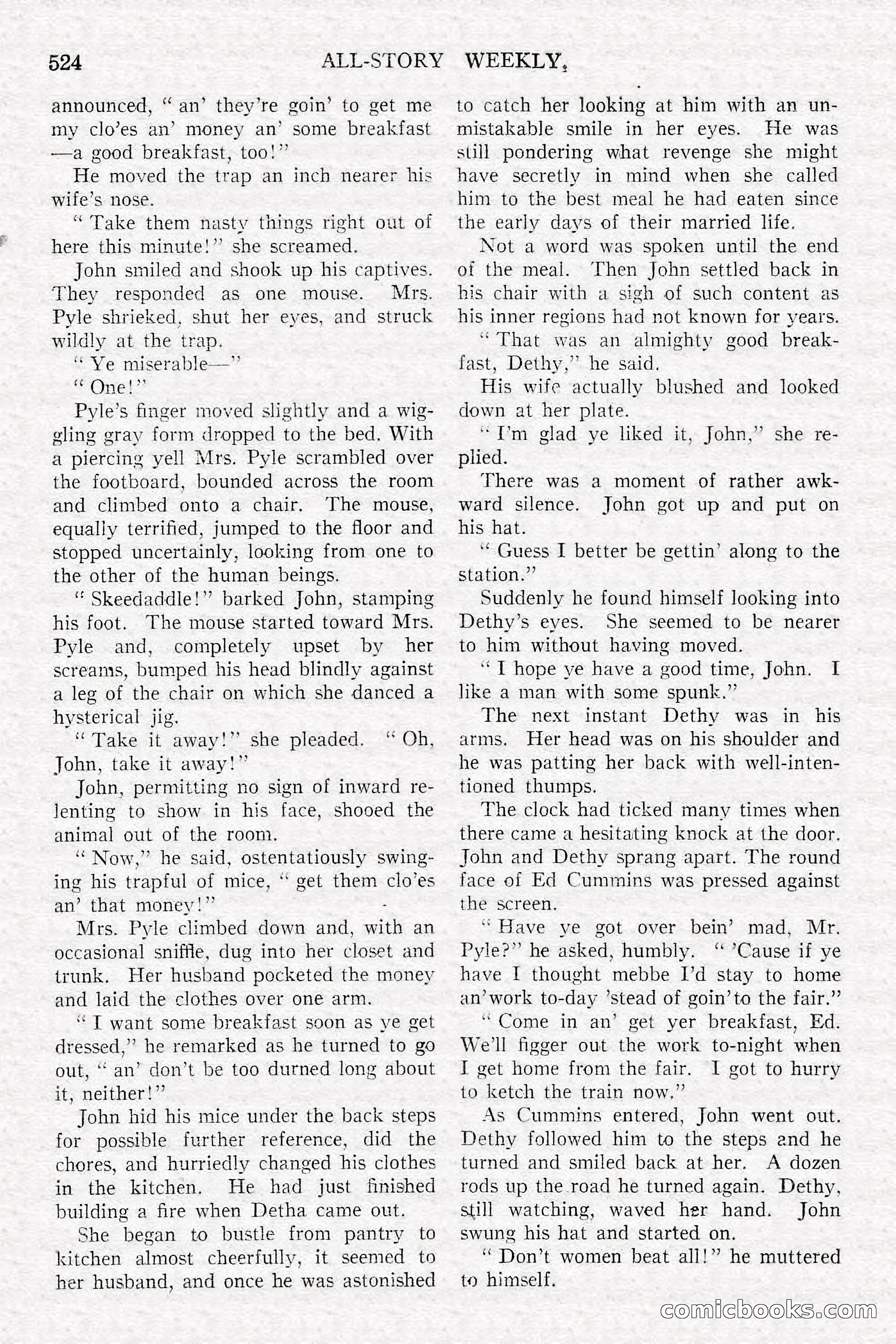 All-Story Weekly, Feb. 3, 1917 — page 182 of 194