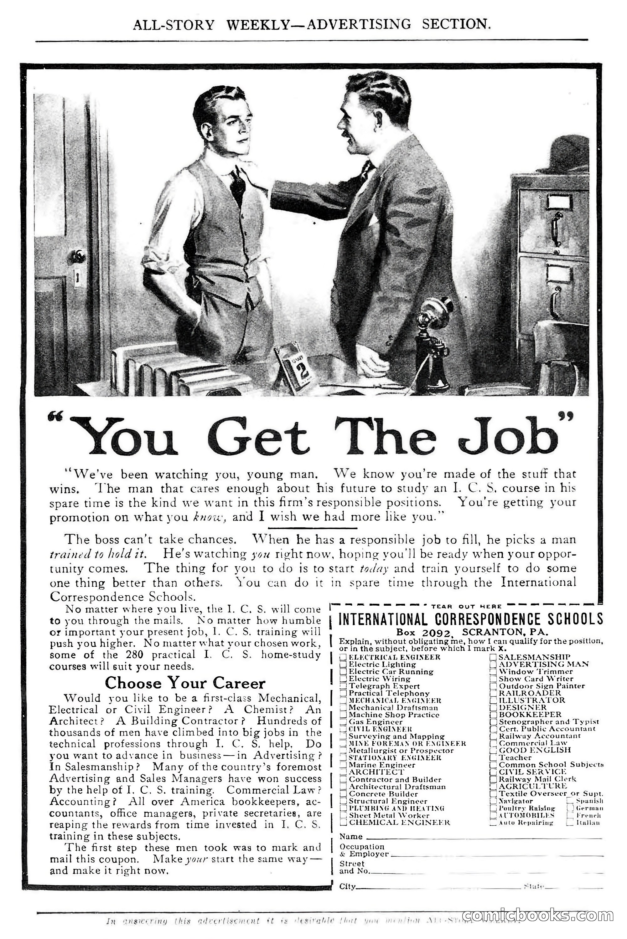 All-Story Weekly, Feb. 3, 1917 — page 189 of 194