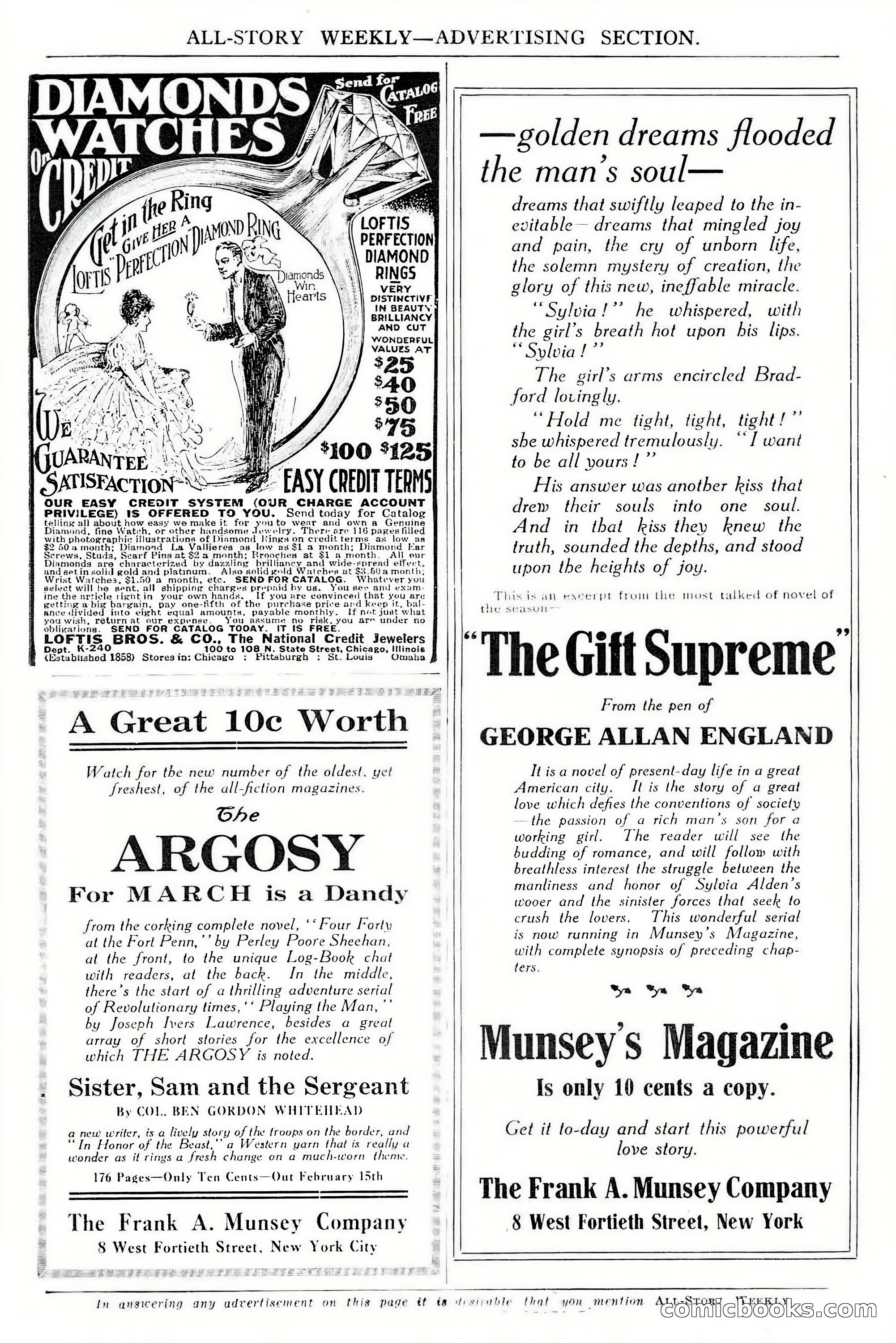 All-Story Weekly, Feb. 3, 1917 — page 190 of 194