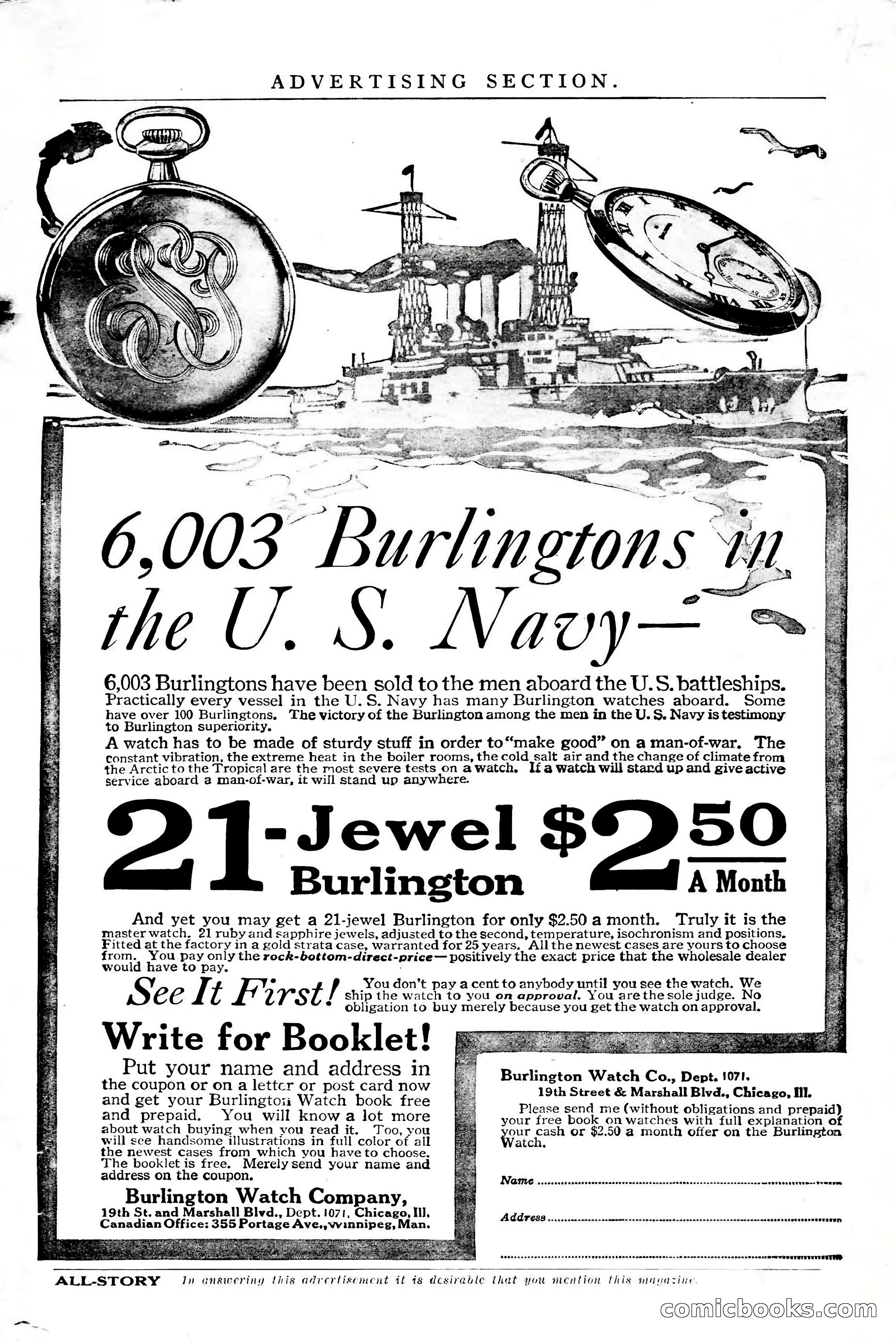 All-Story Weekly, January 25, 1919 — page 3 of 186