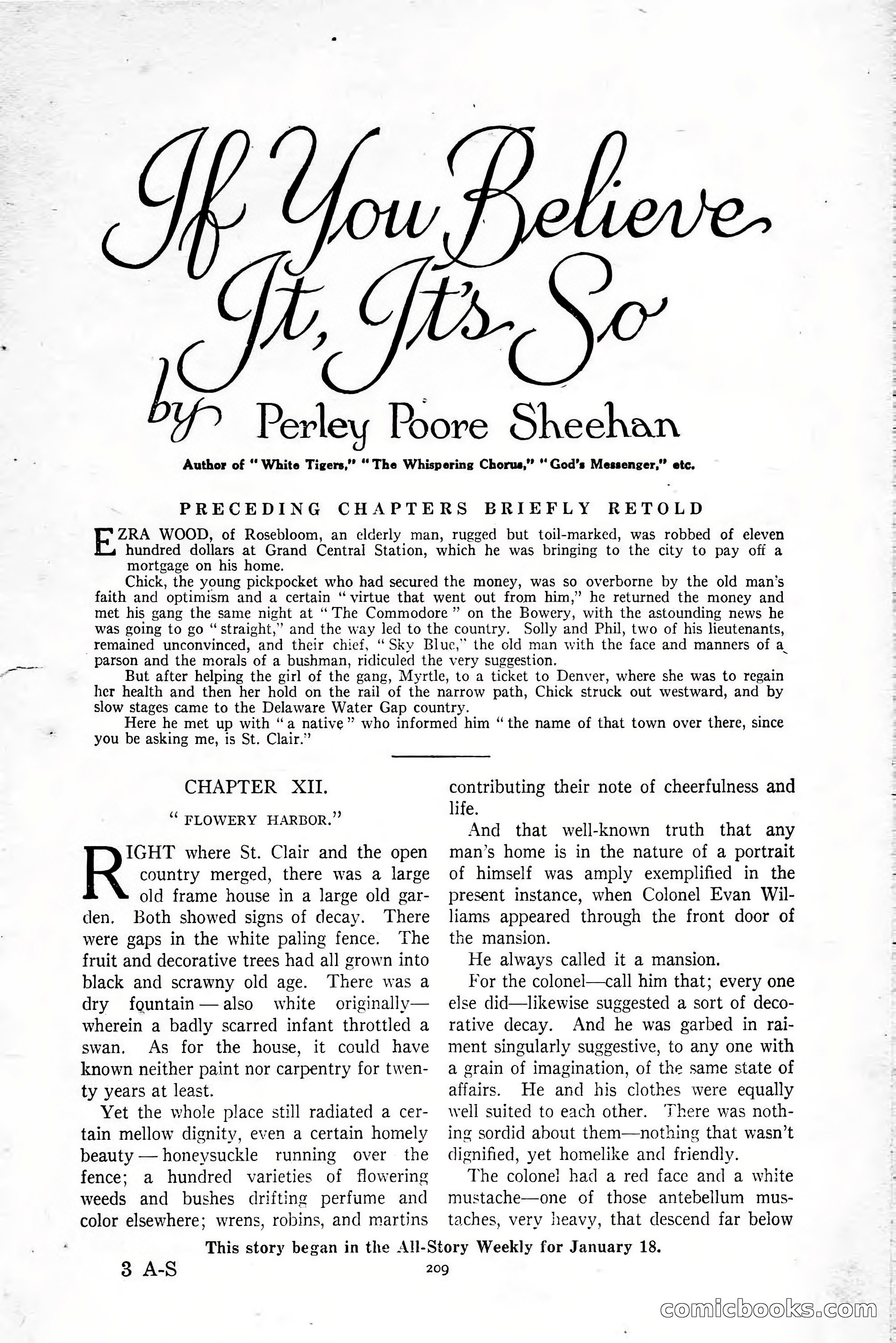 All-Story Weekly, January 25, 1919 — page 43 of 186