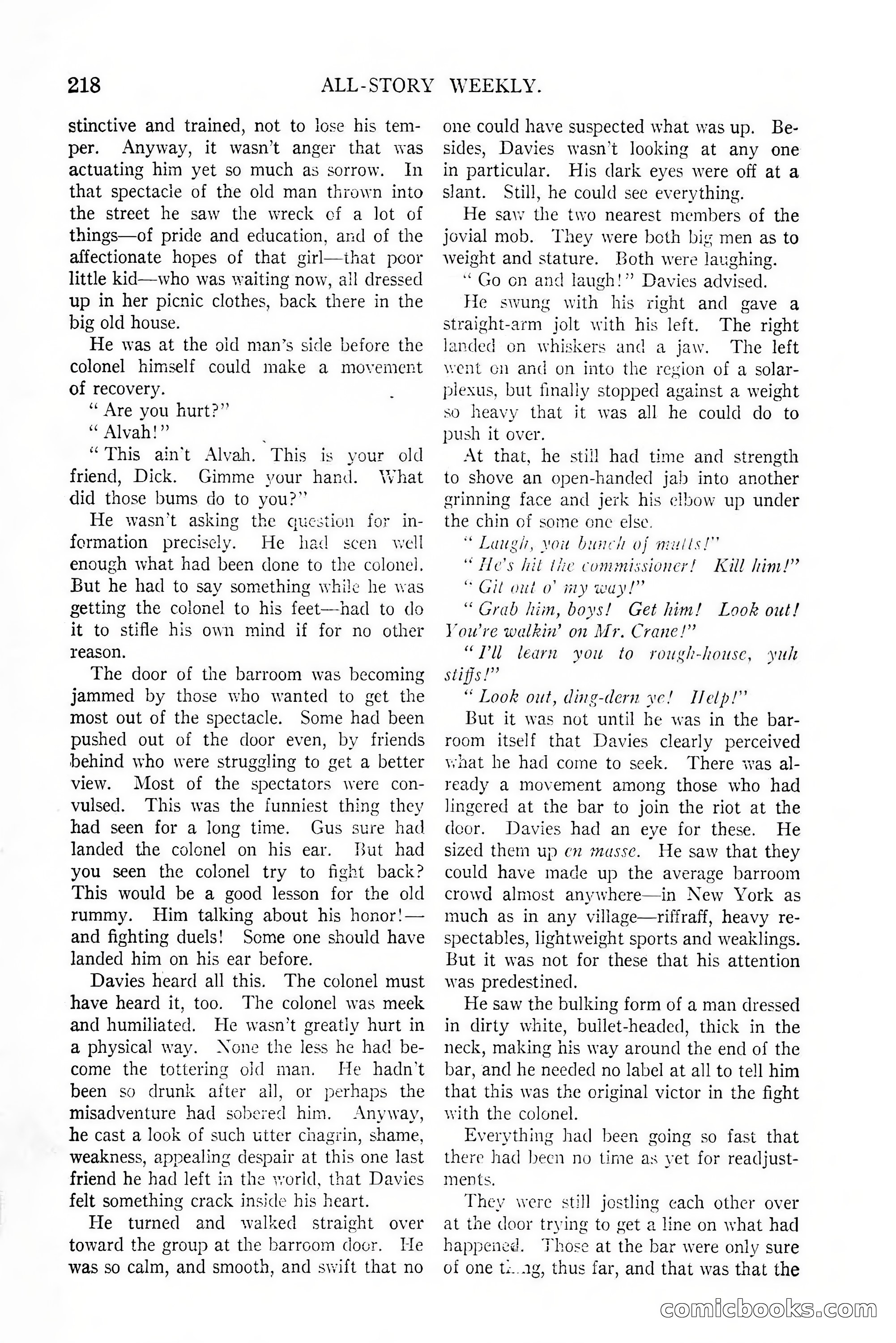 All-Story Weekly, January 25, 1919 — page 52 of 186