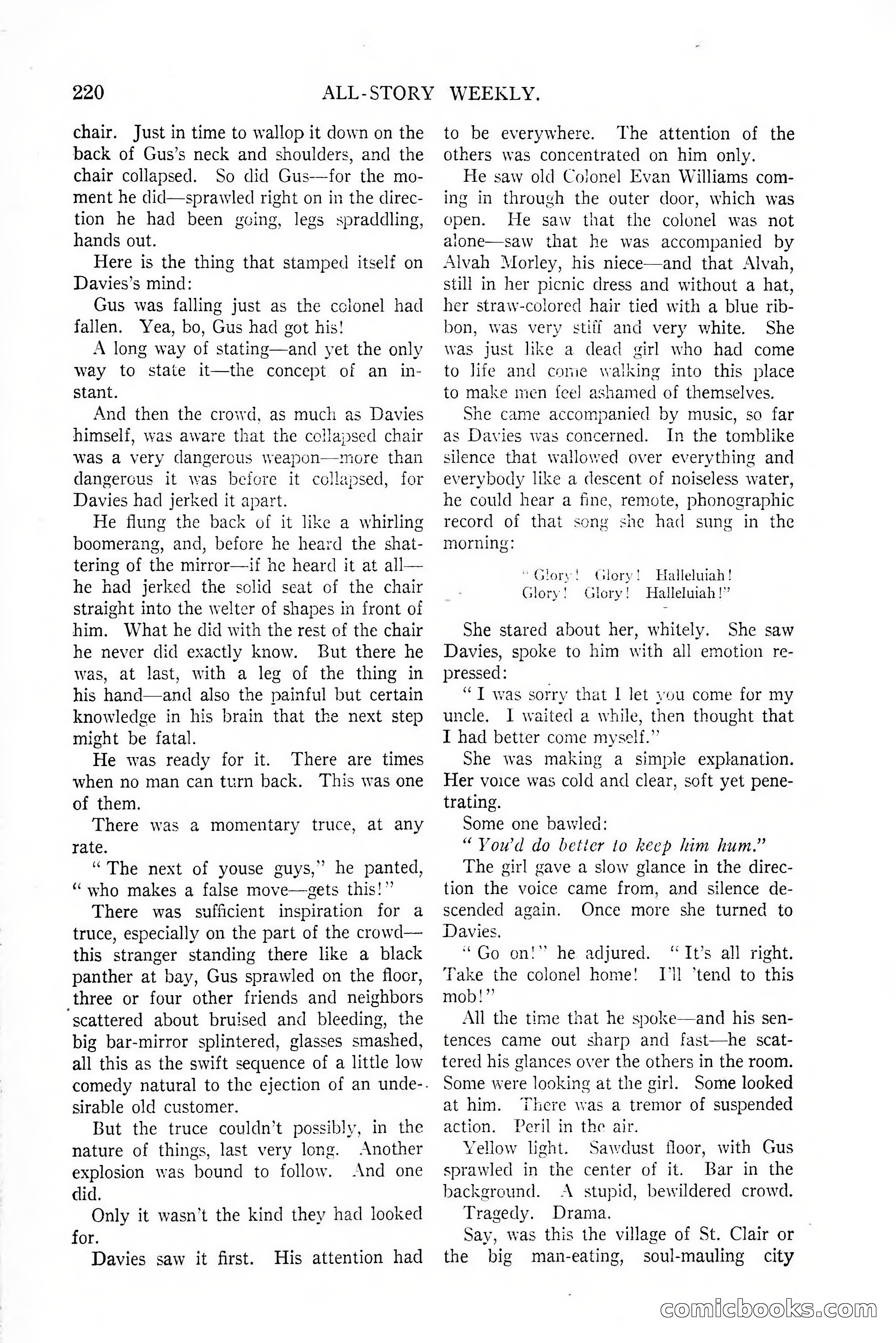 All-Story Weekly, January 25, 1919 — page 54 of 186