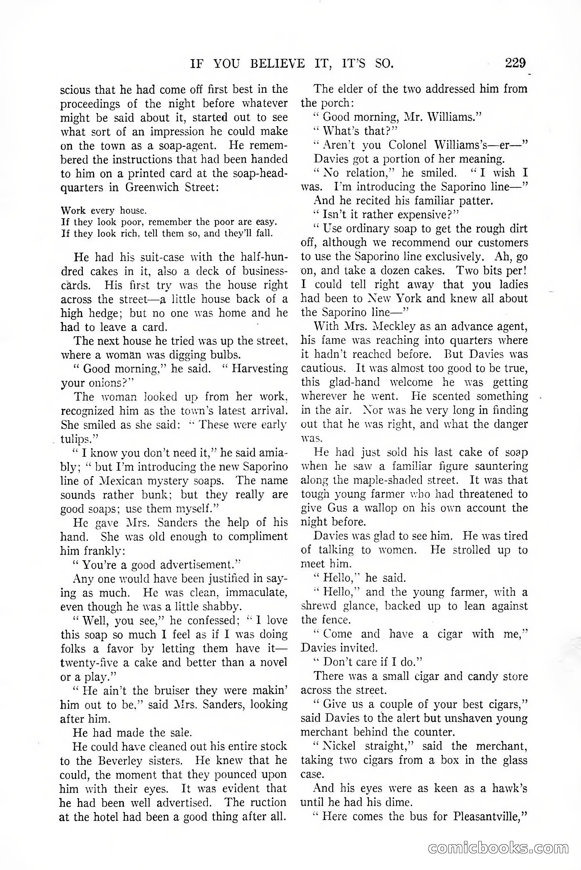 All-Story Weekly, January 25, 1919 — page 63 of 186