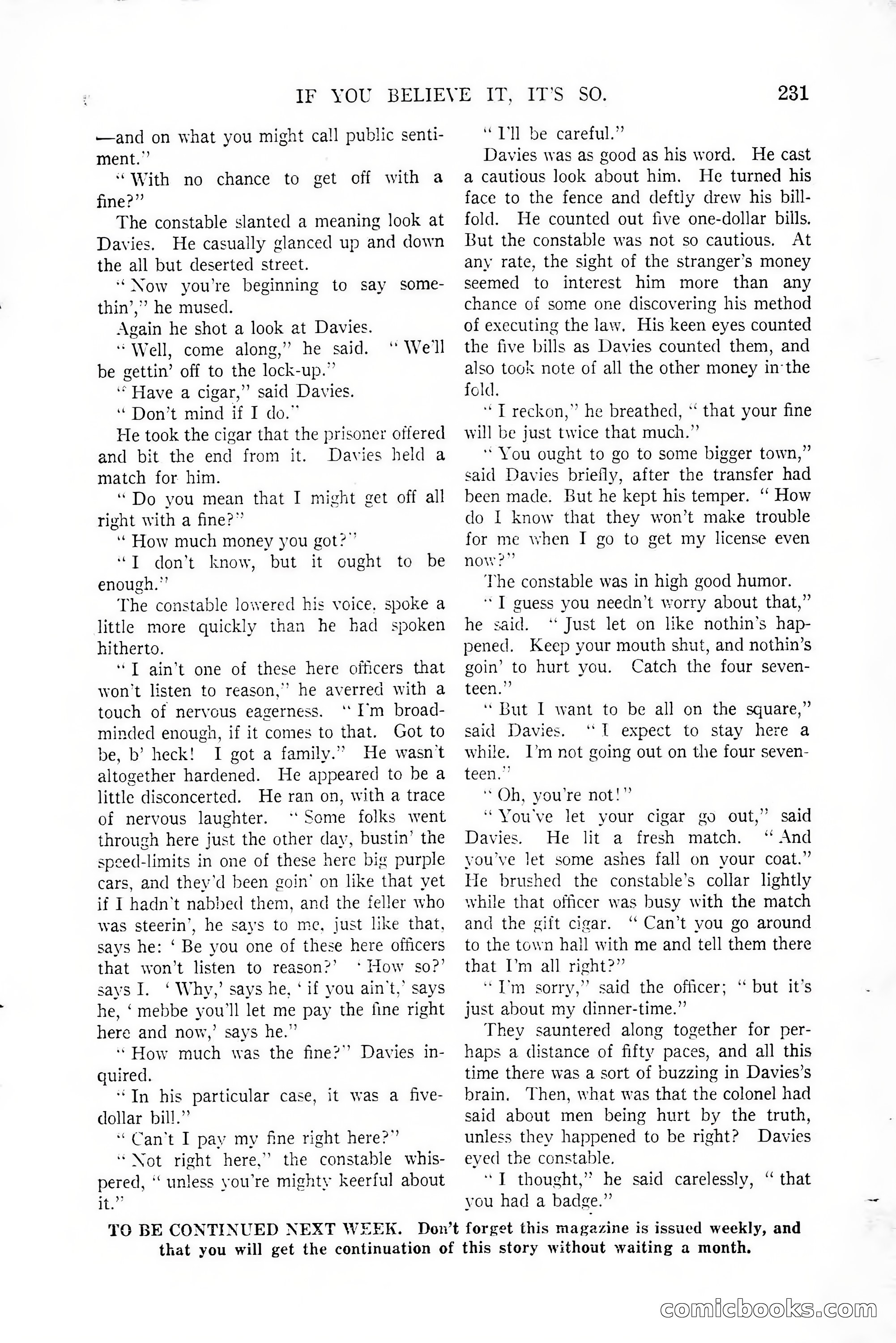 All-Story Weekly, January 25, 1919 — page 65 of 186