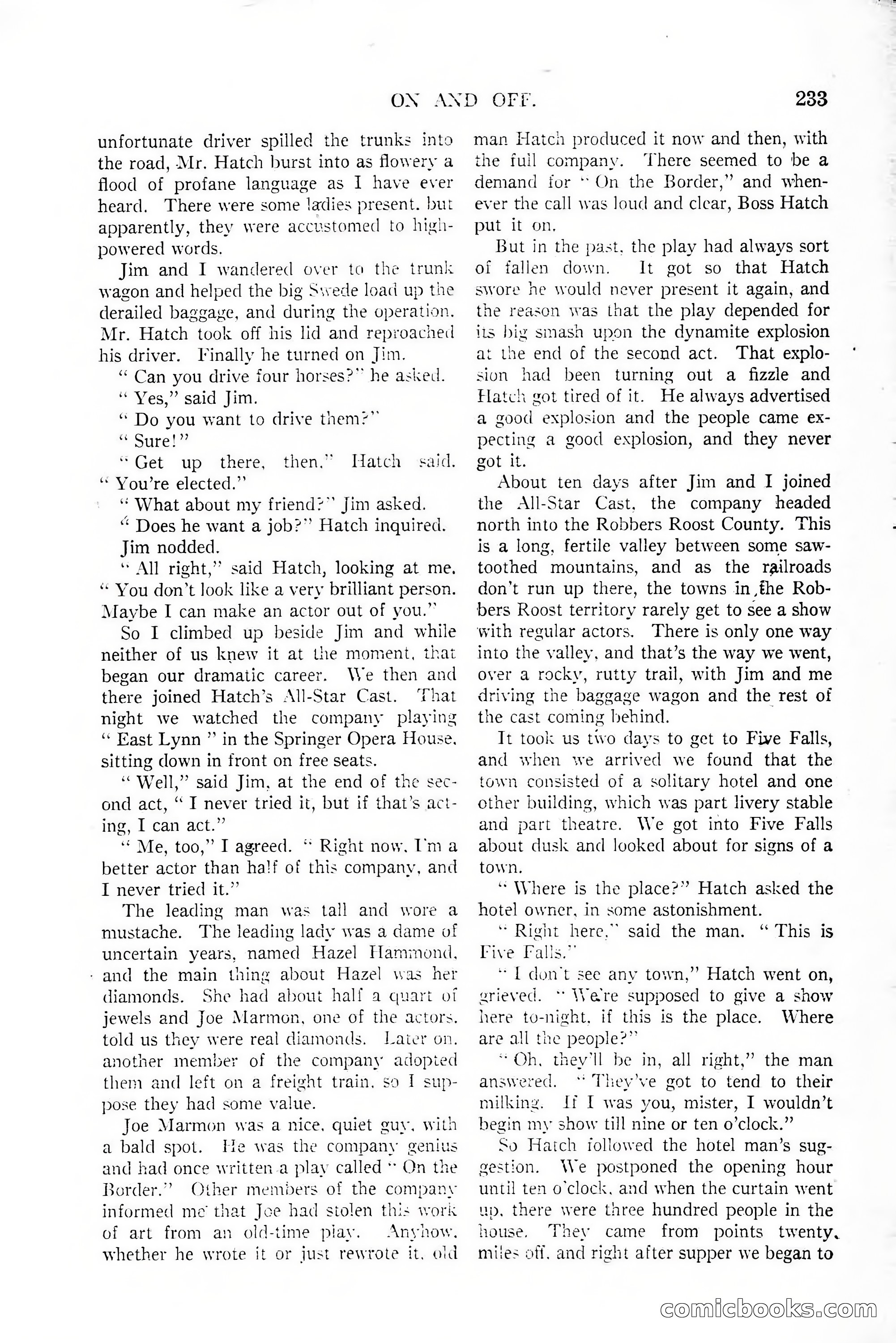 All-Story Weekly, January 25, 1919 — page 67 of 186