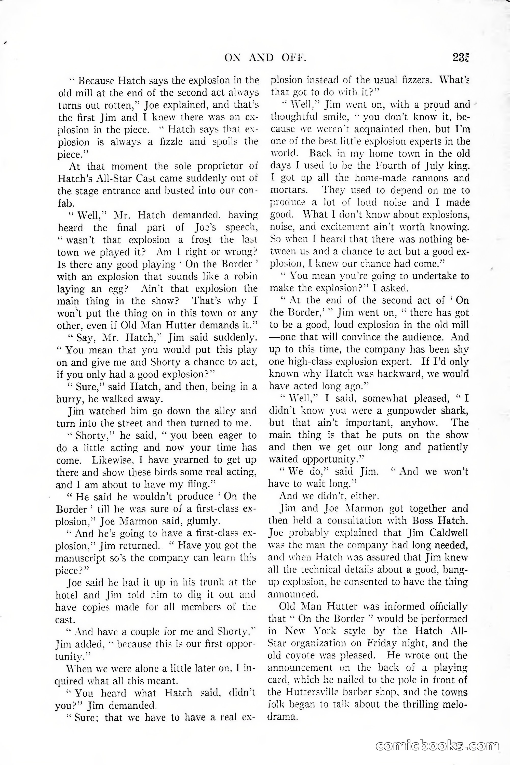 All-Story Weekly, January 25, 1919 — page 69 of 186