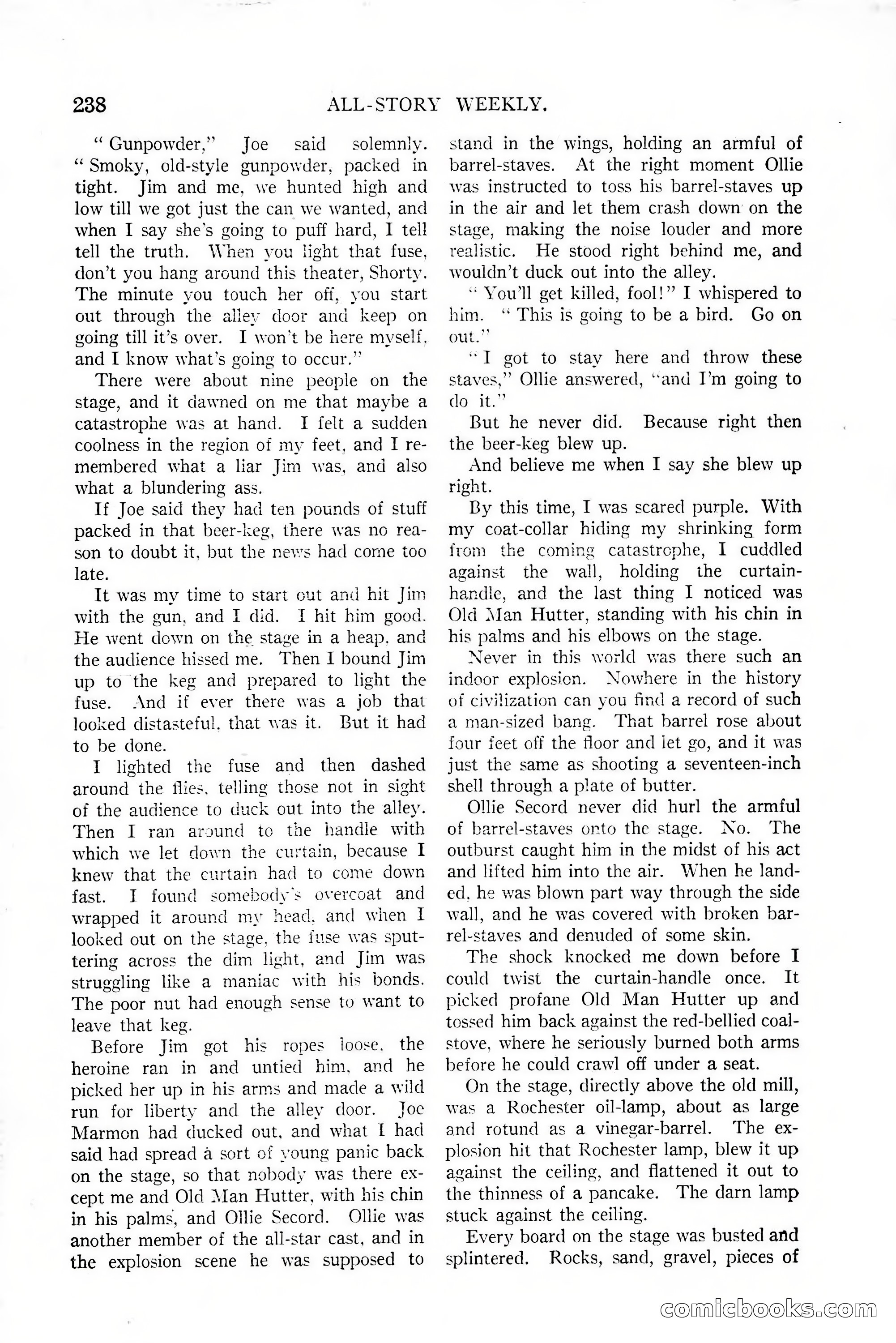 All-Story Weekly, January 25, 1919 — page 72 of 186
