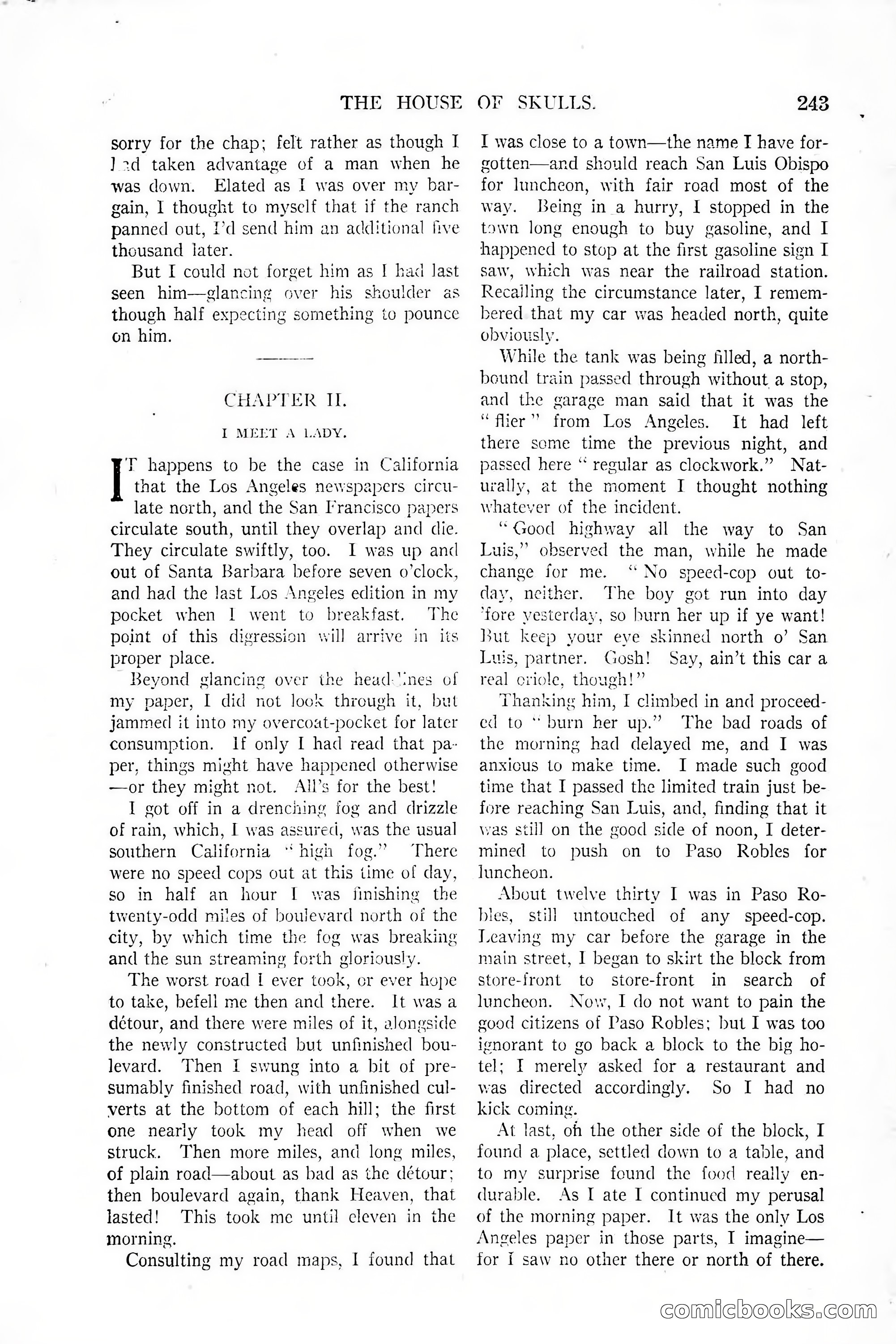 All-Story Weekly, January 25, 1919 — page 77 of 186