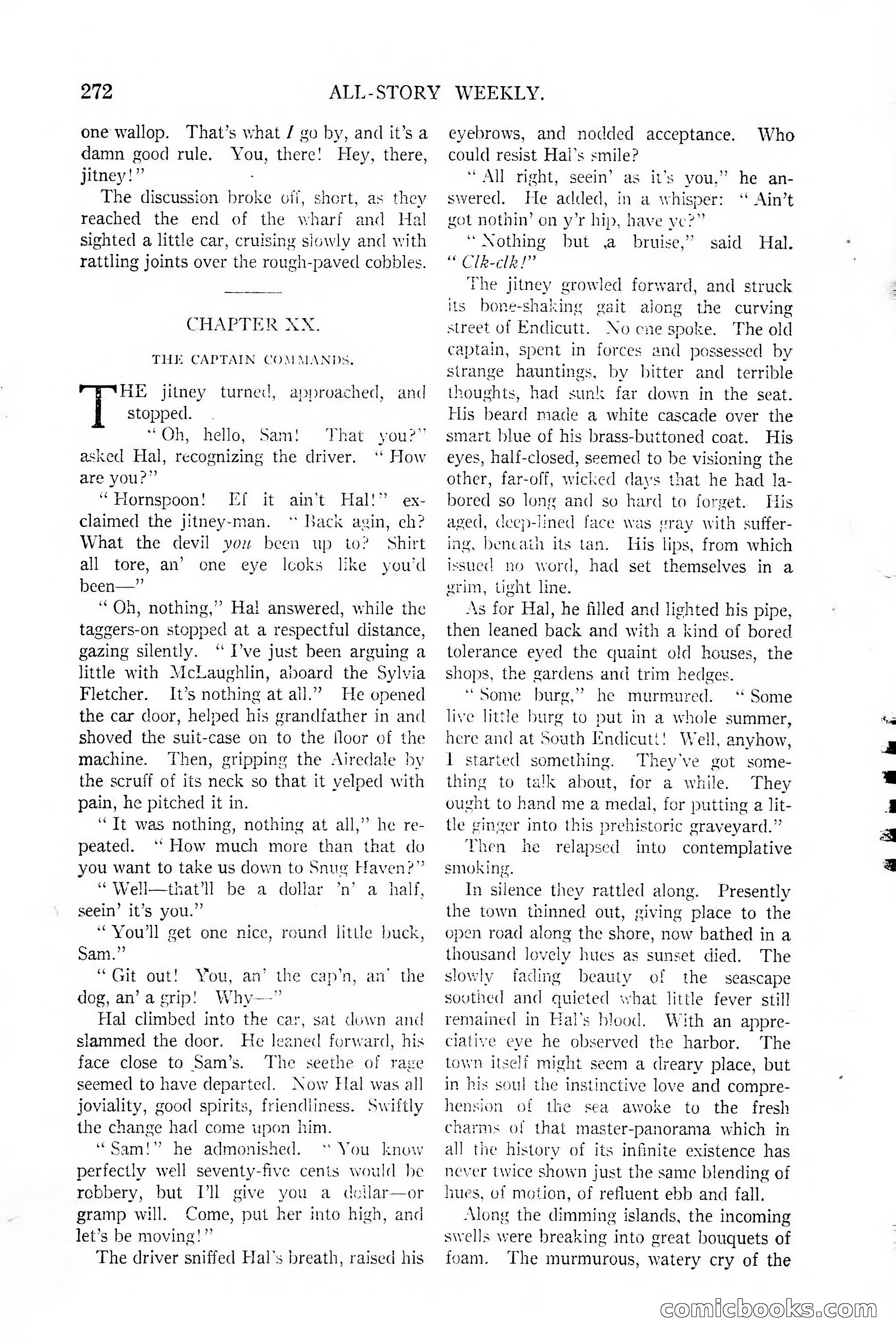 All-Story Weekly, January 25, 1919 — page 106 of 186