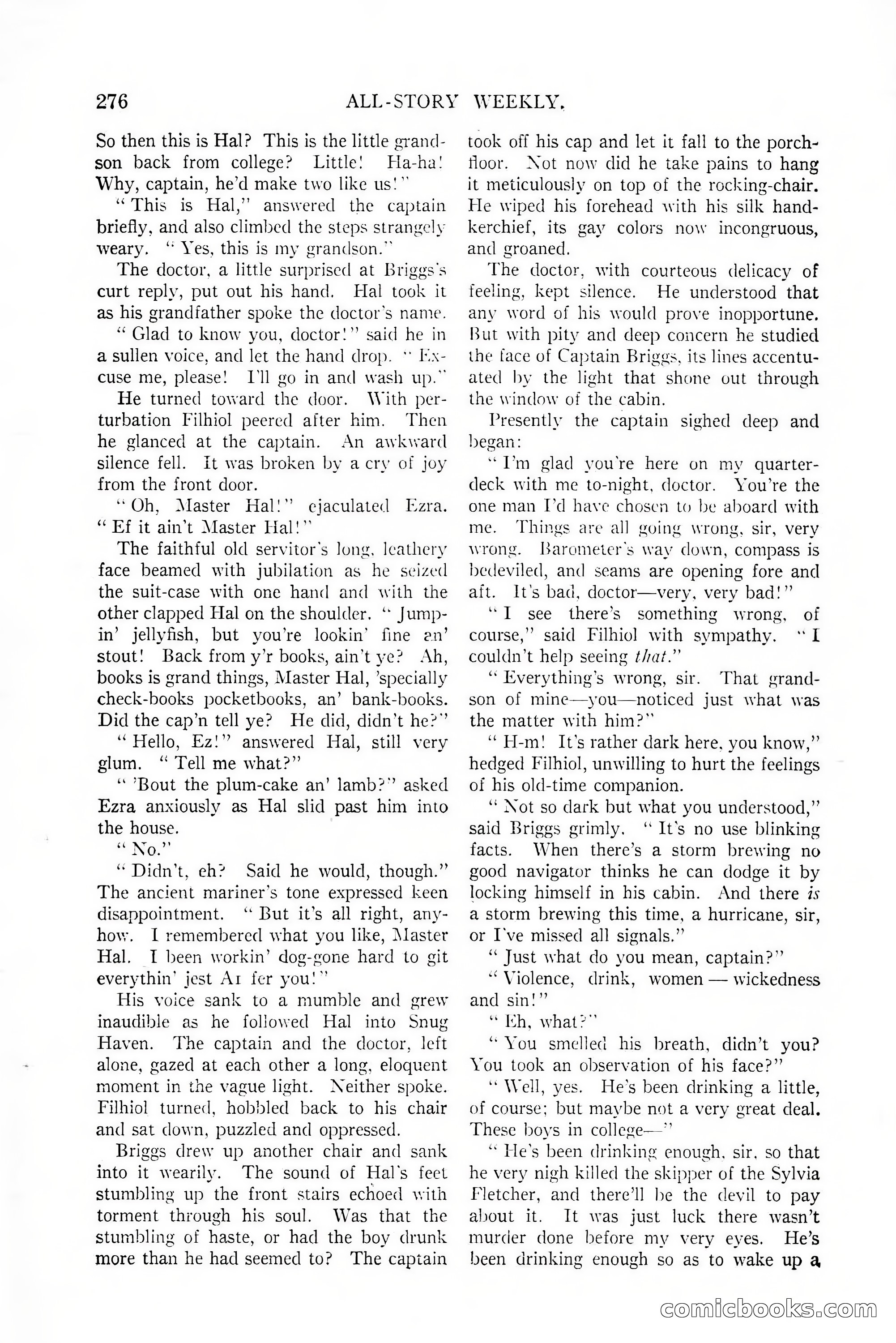 All-Story Weekly, January 25, 1919 — page 110 of 186