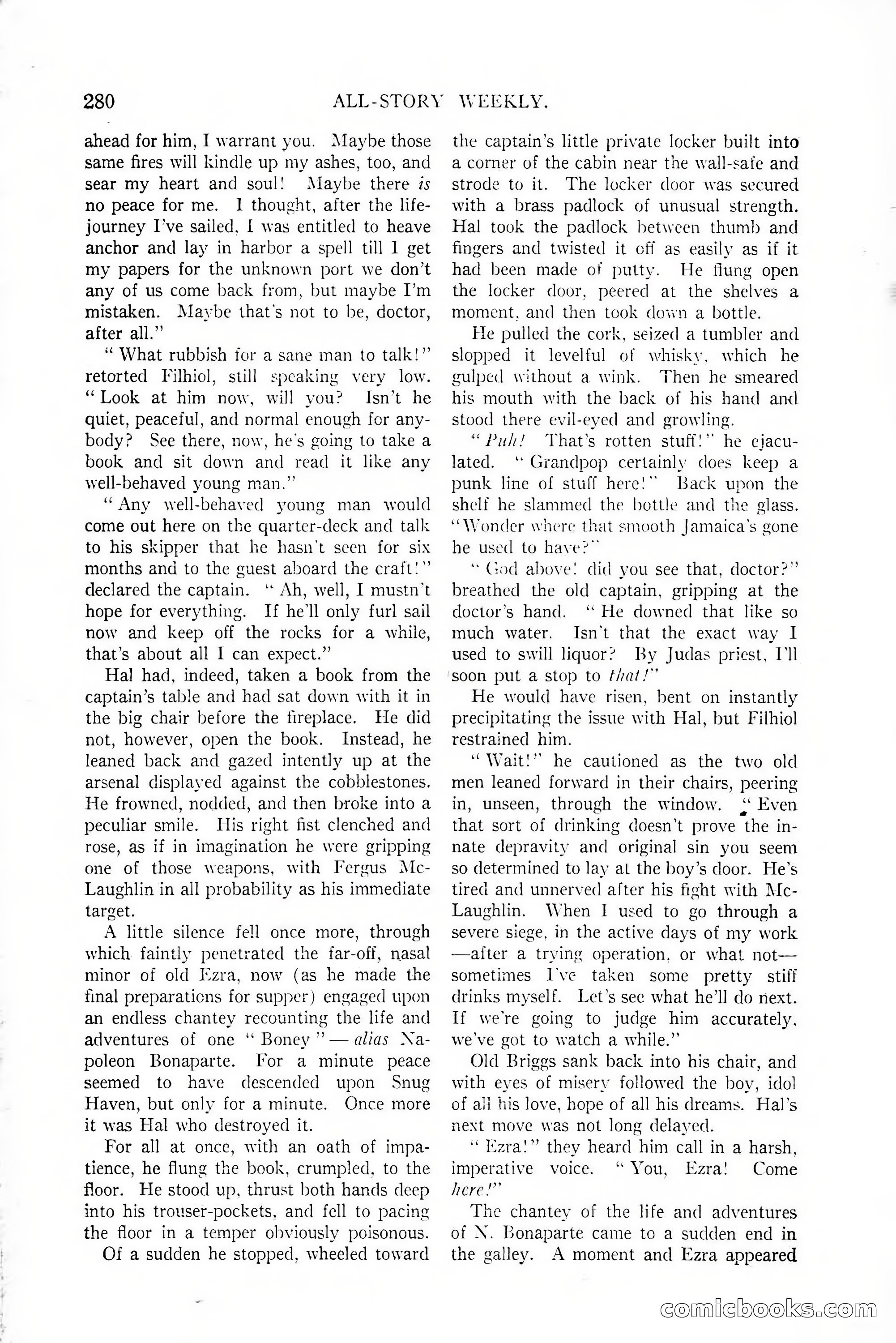 All-Story Weekly, January 25, 1919 — page 114 of 186