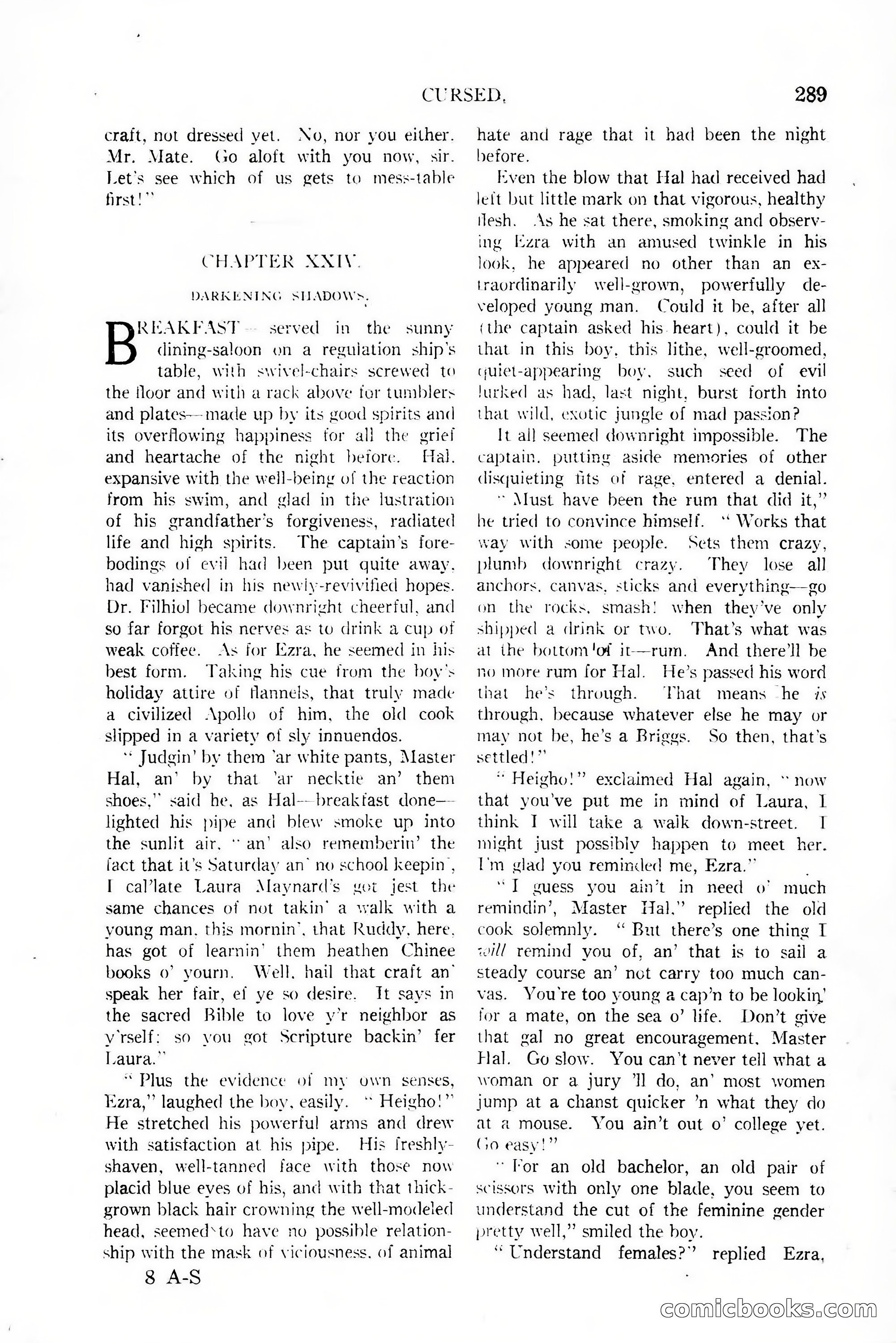 All-Story Weekly, January 25, 1919 — page 123 of 186