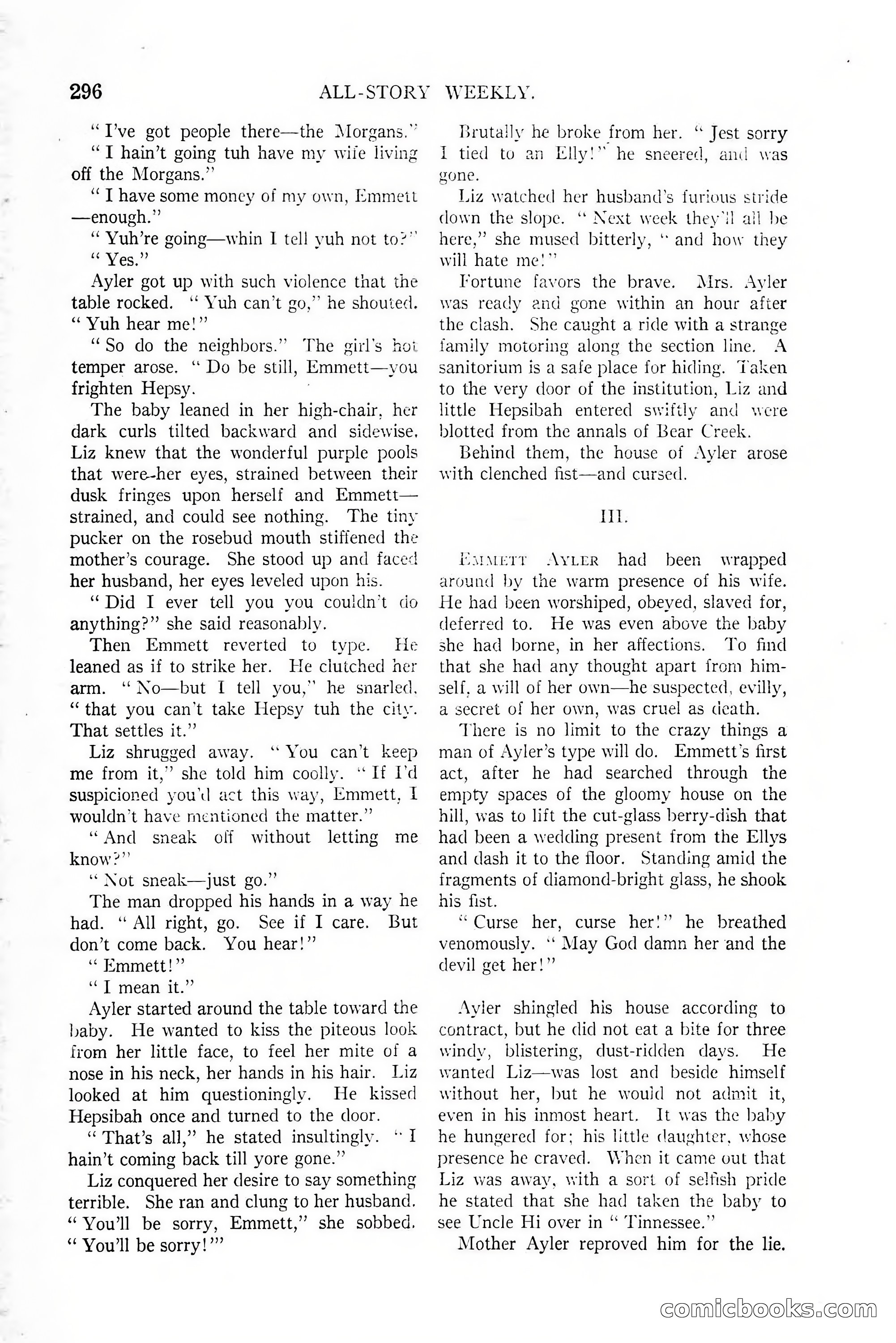 All-Story Weekly, January 25, 1919 — page 130 of 186