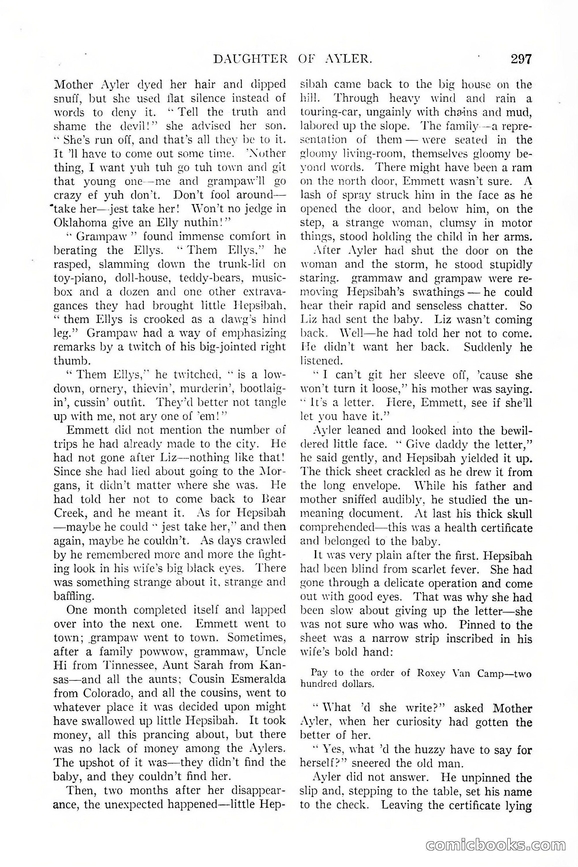 All-Story Weekly, January 25, 1919 — page 131 of 186