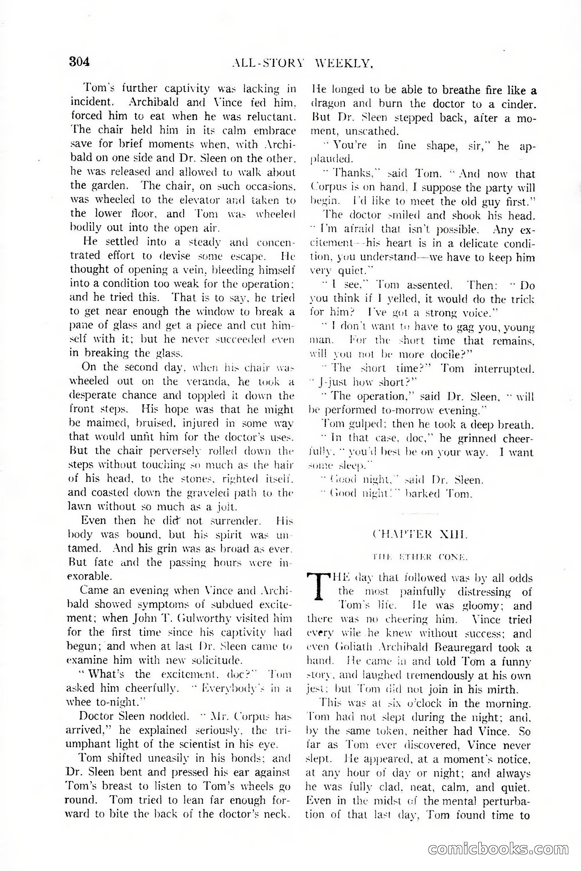 All-Story Weekly, January 25, 1919 — page 138 of 186