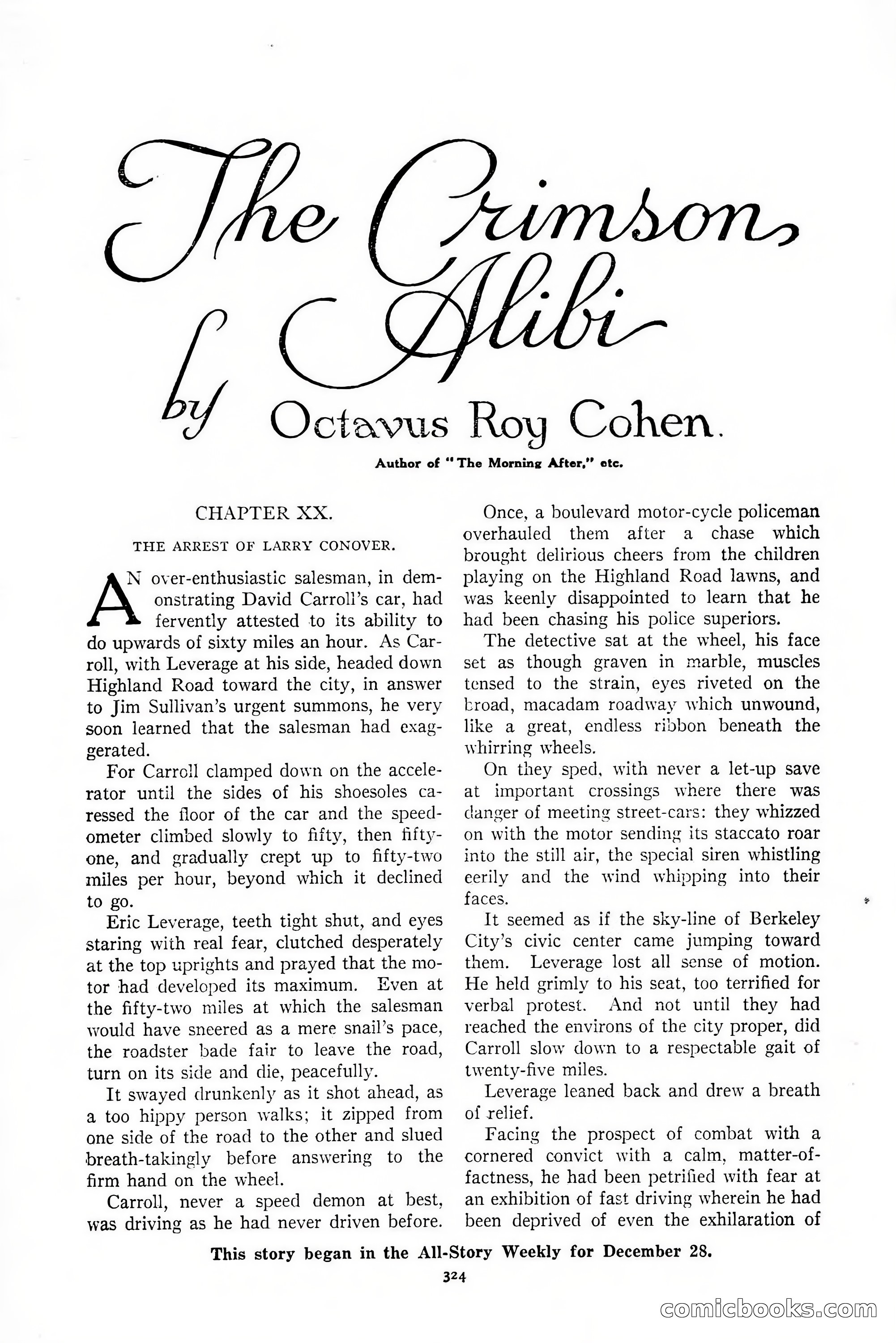 All-Story Weekly, January 25, 1919 — page 158 of 186