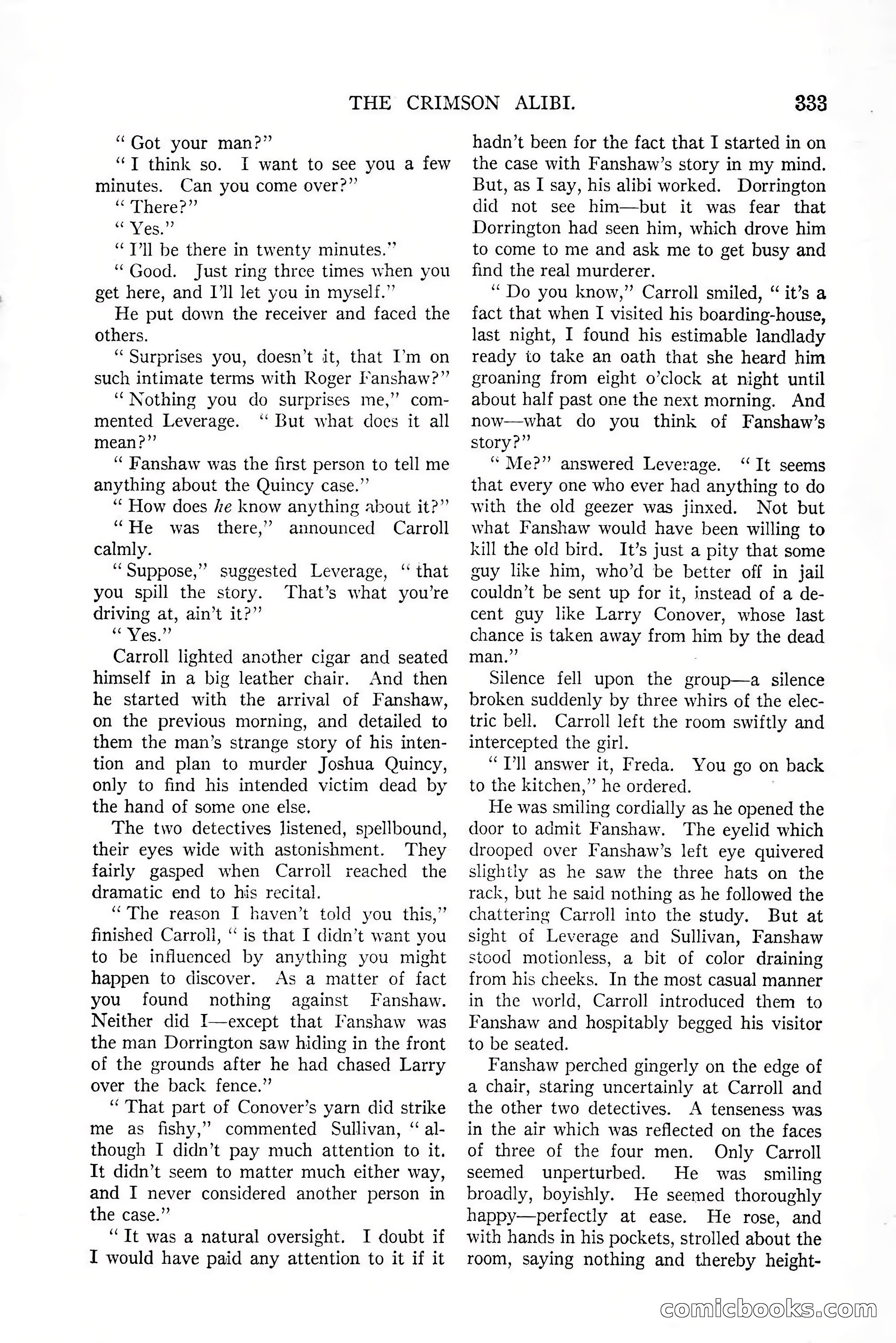 All-Story Weekly, January 25, 1919 — page 167 of 186
